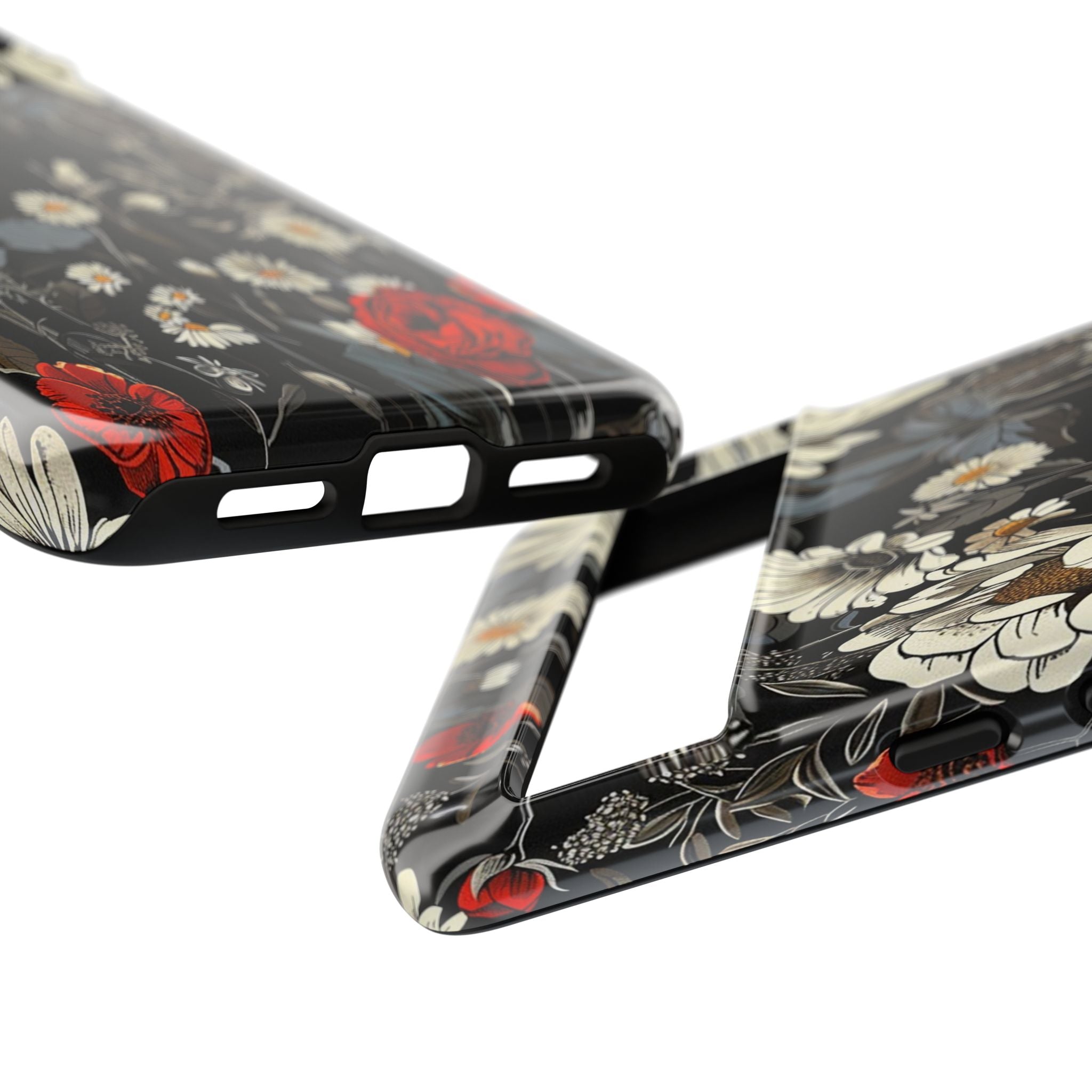 Dark Rose and Daisy Case