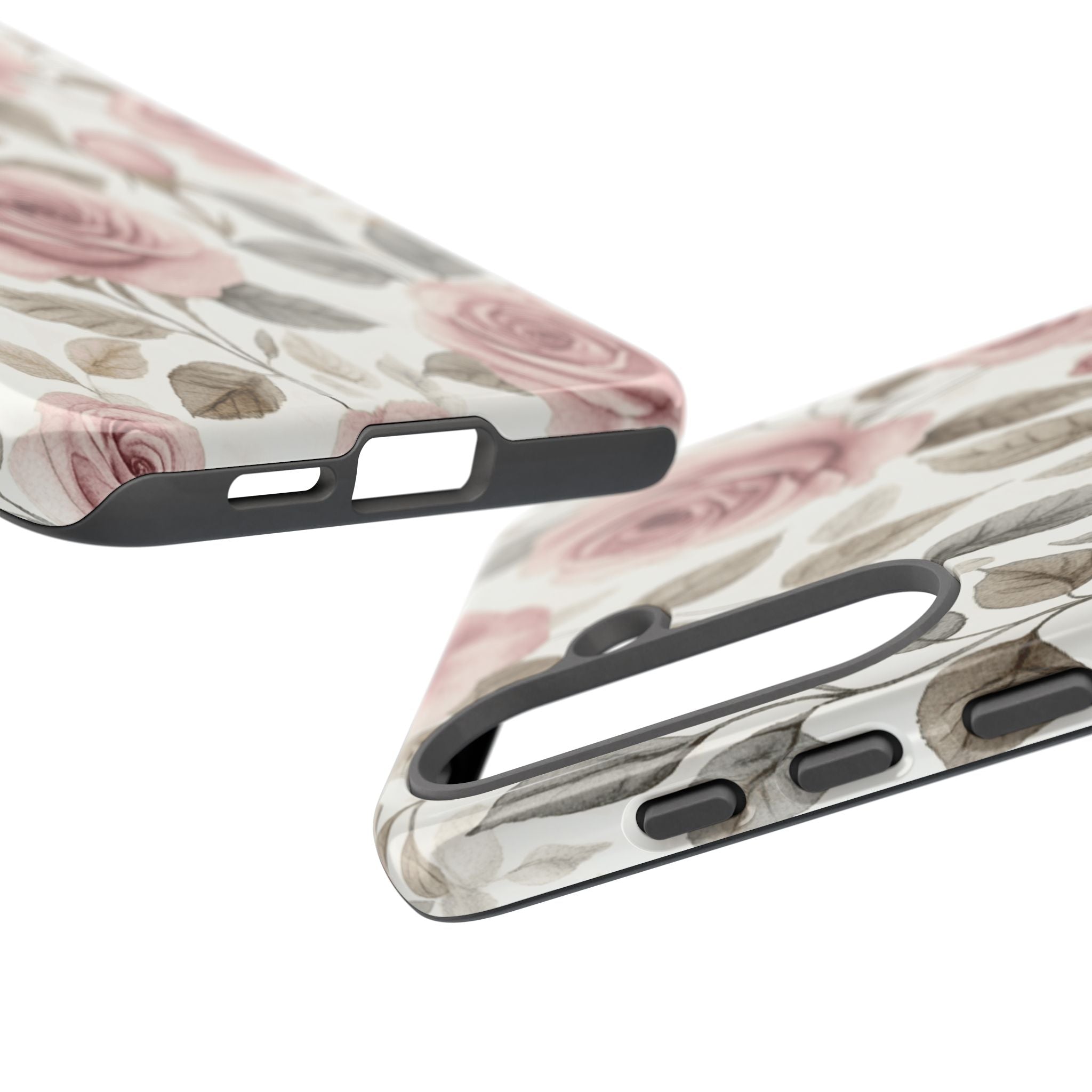 Elegant Watercolor Rose Case