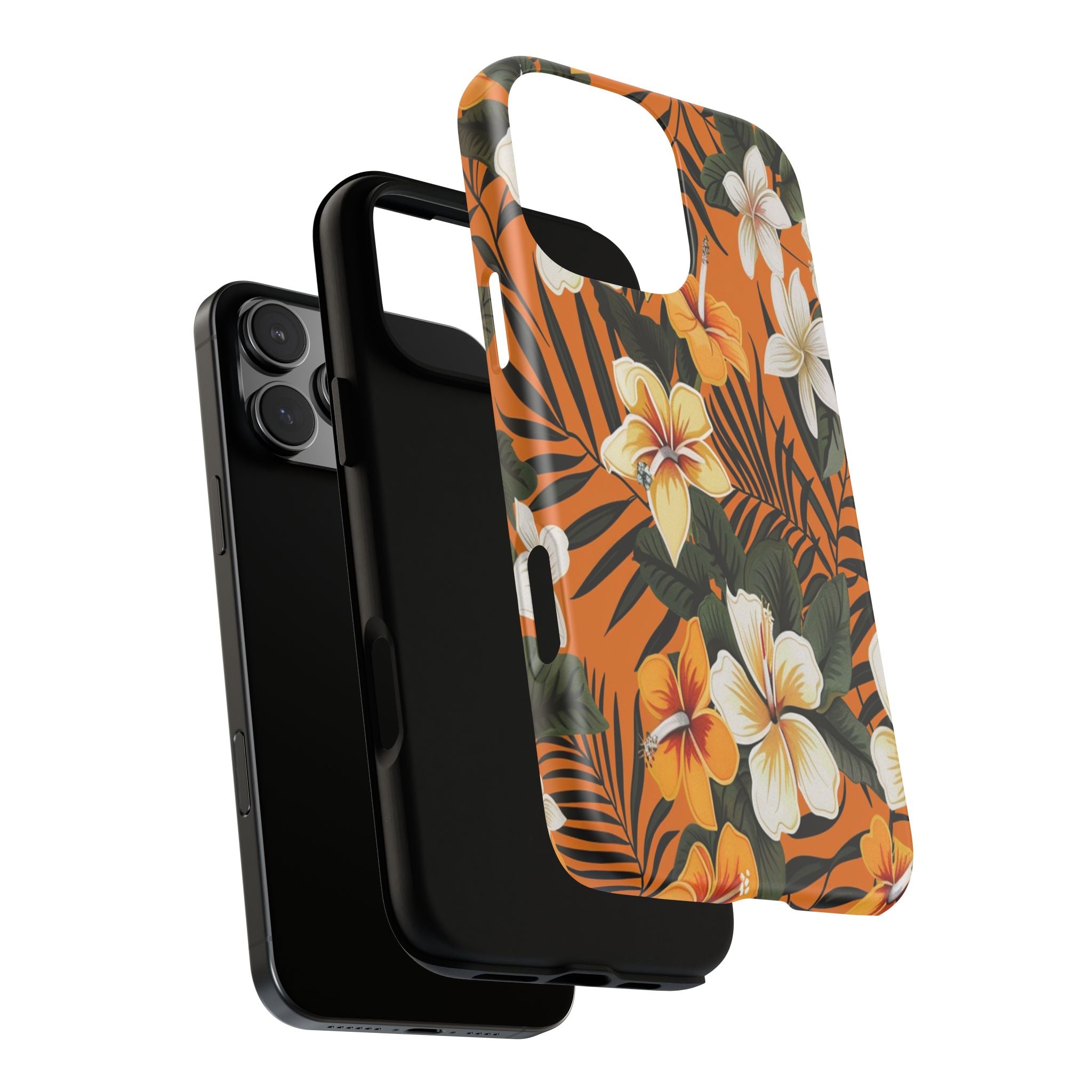 Vibrant Orange Tropical Case