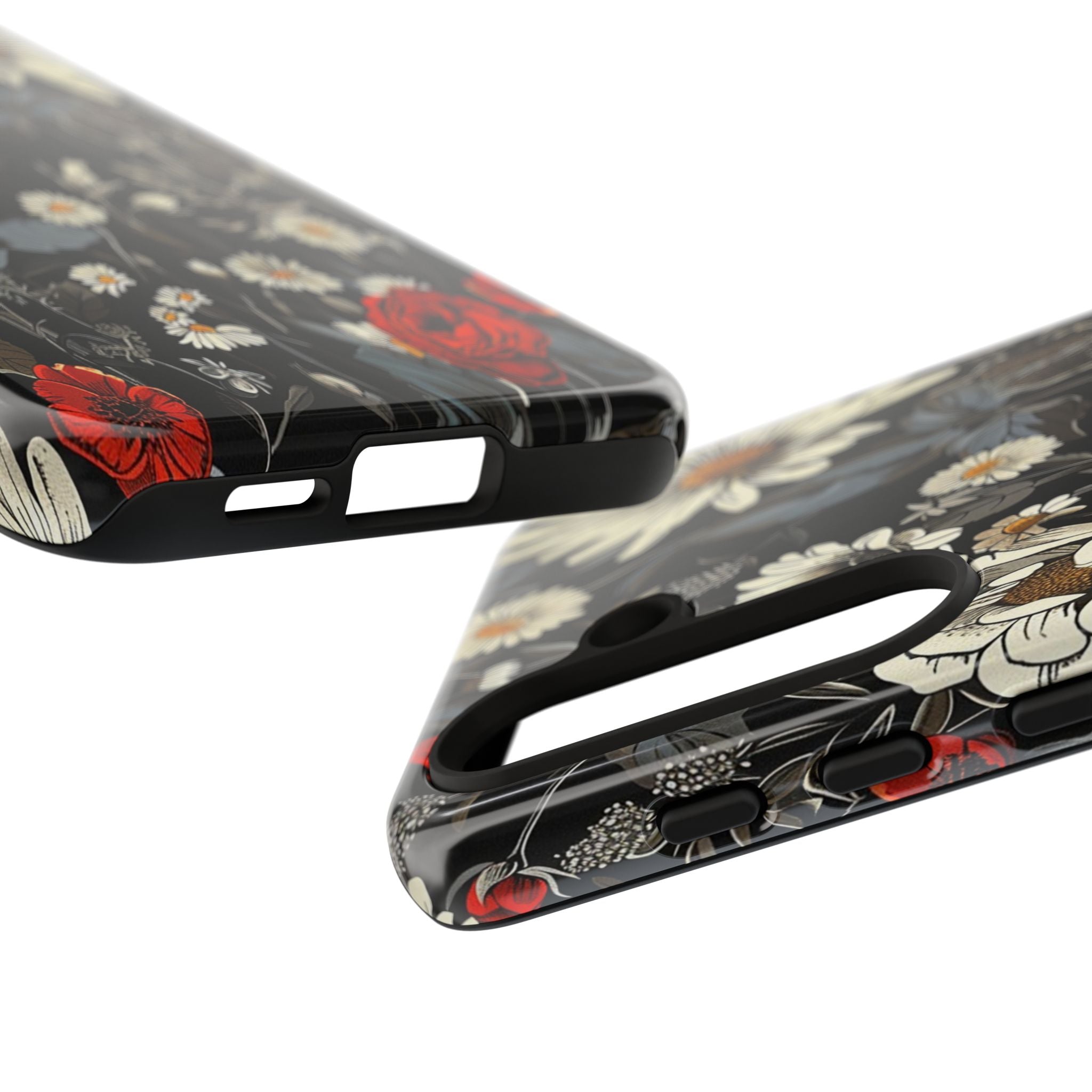 Dark Rose and Daisy Case