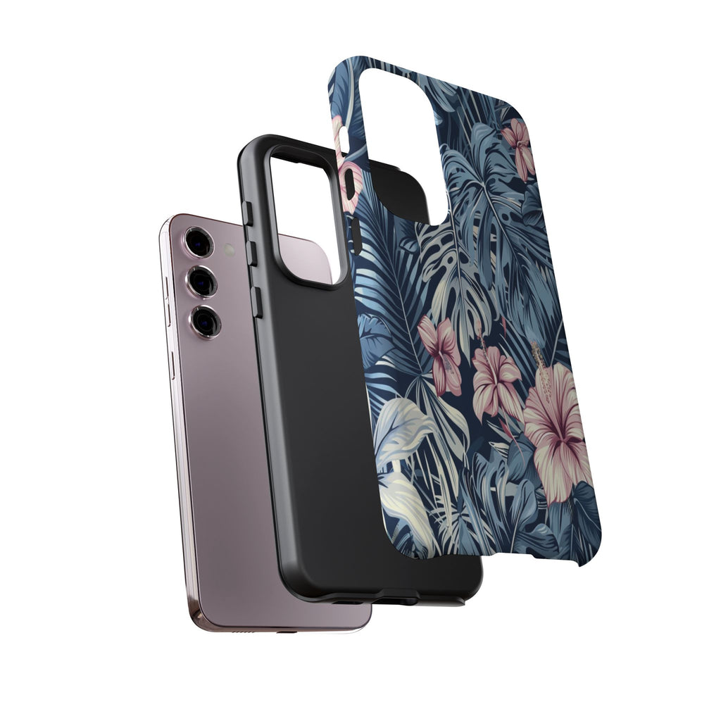 Tropical Hibiscus and Monstera Case