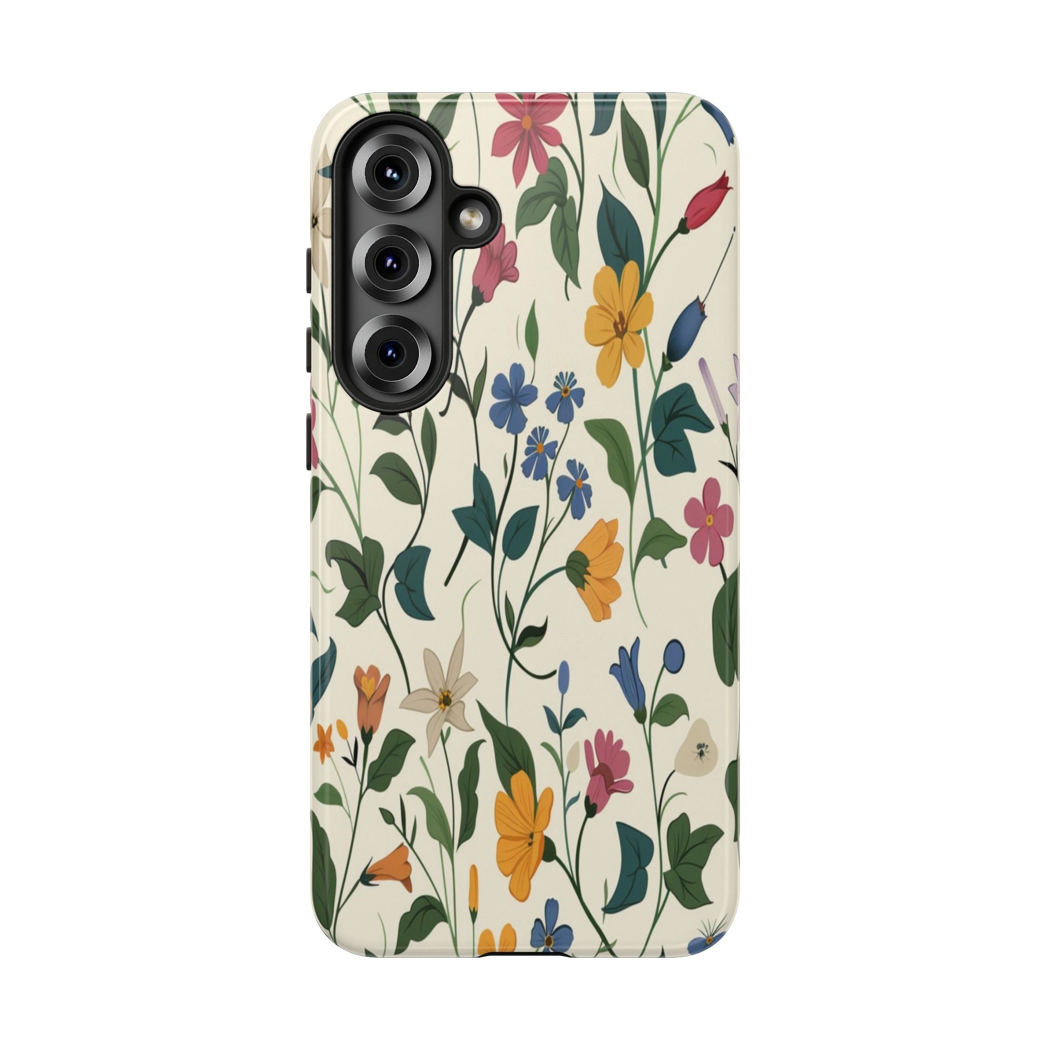 Vibrant Botanical Floral Pattern