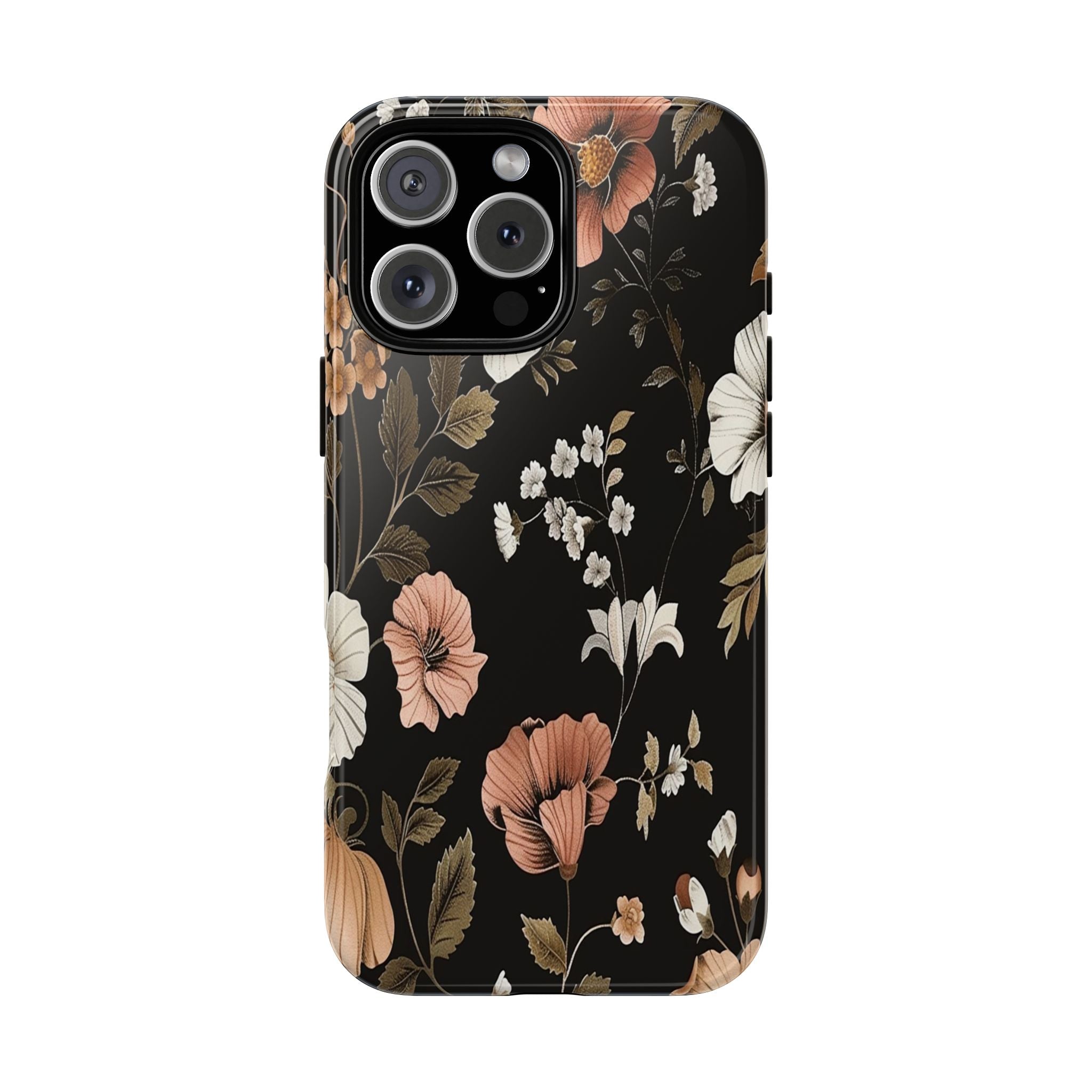 Peachy Cosmos on Black