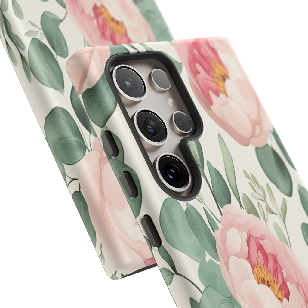 Soft Pink Peonies Case