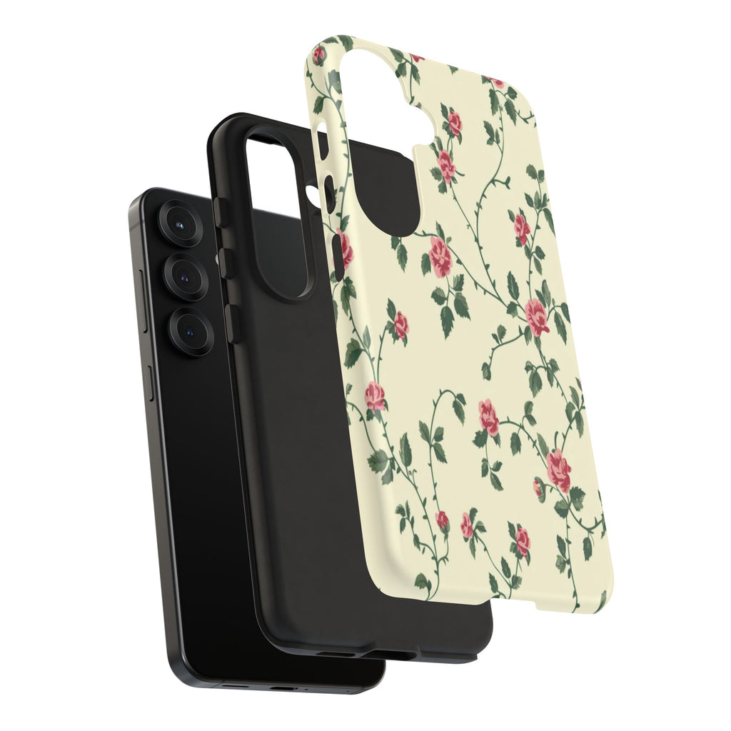 Elegant Pink Victorian Roses Case