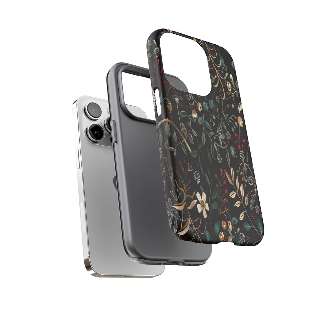 Dark Leafy Case