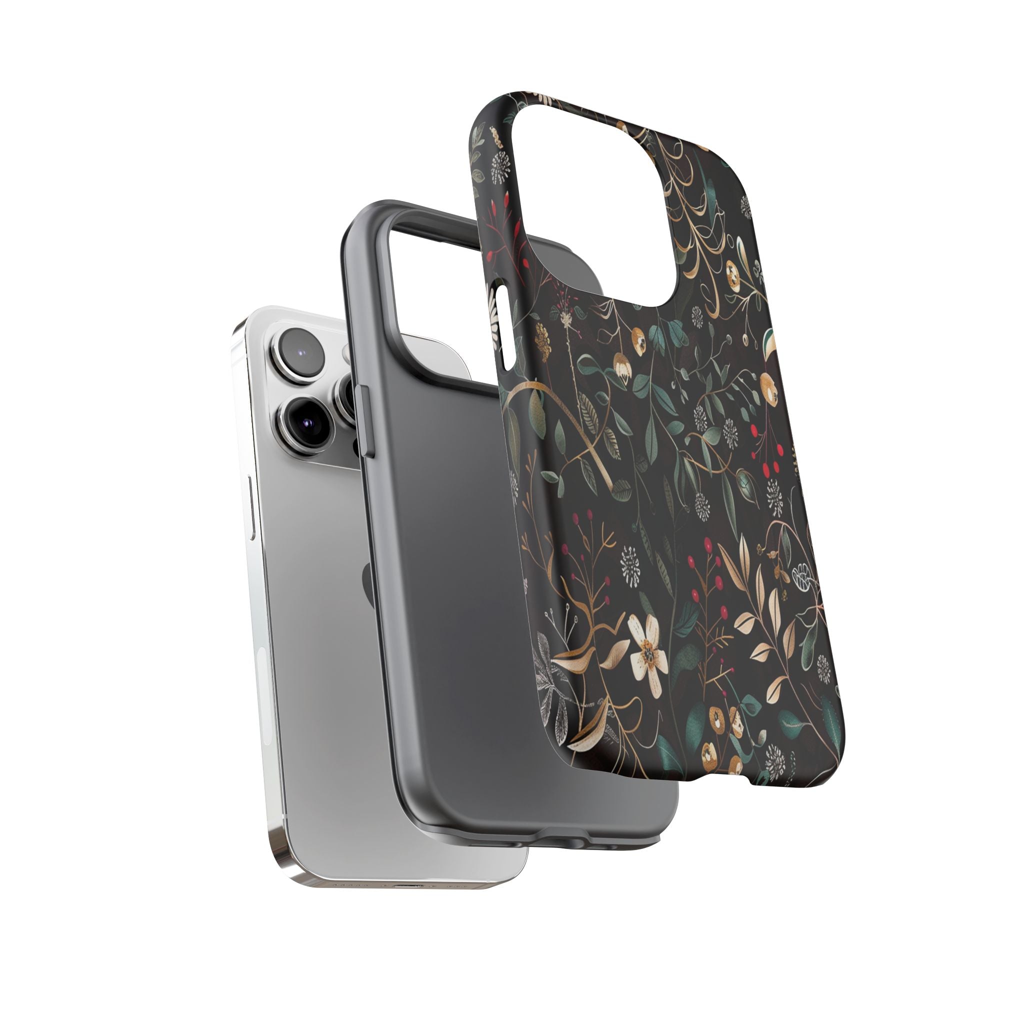 Dark Leafy Case