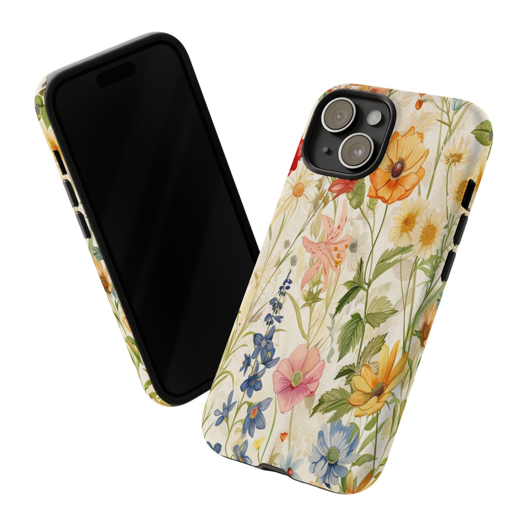 Vintage Wildflower Garden Case