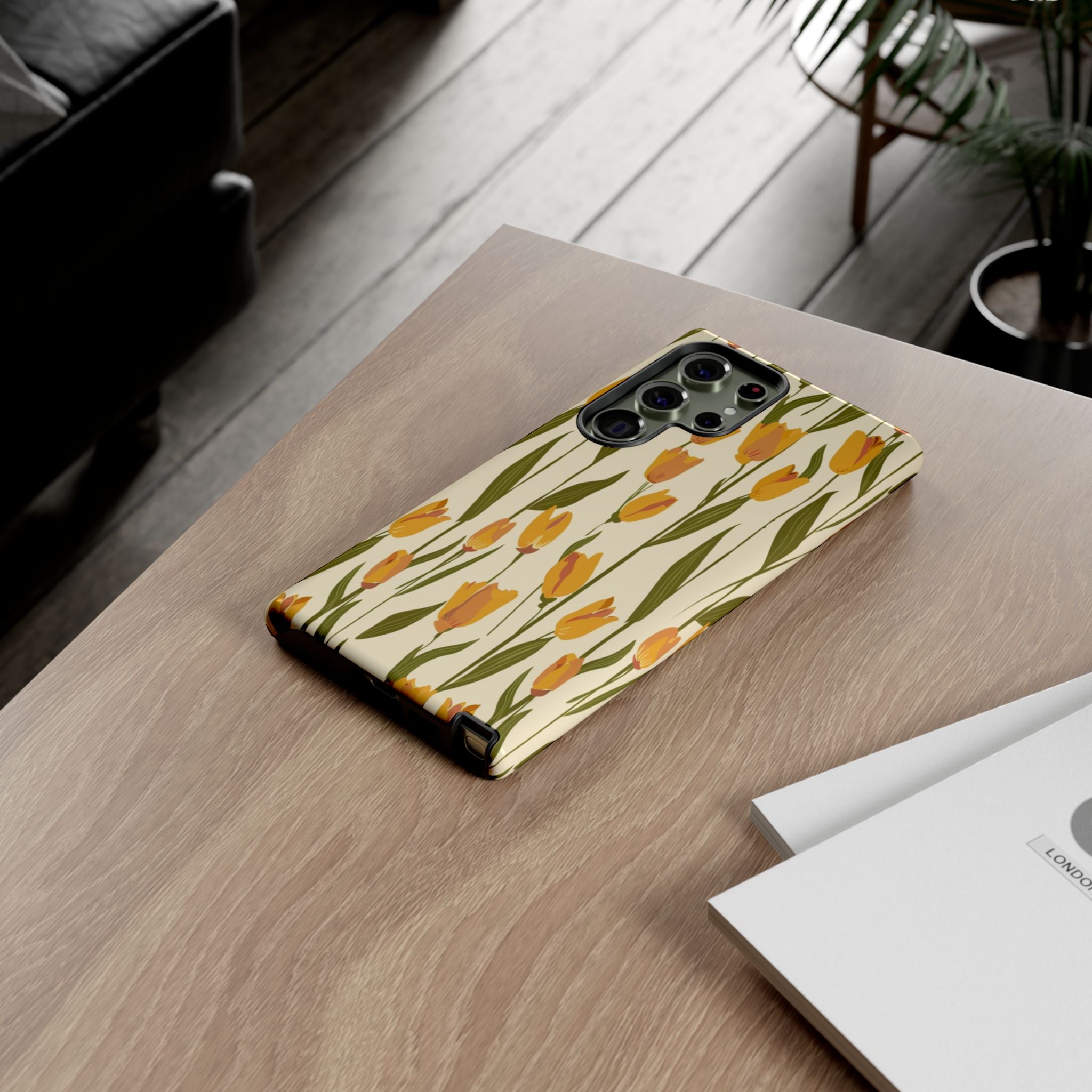 Yellow and Orange Tulips Case