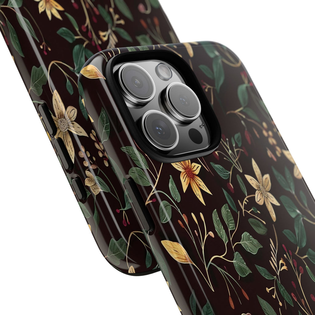 Dark Vintage Floral Case