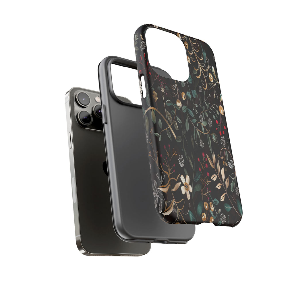 Dark Leafy Case