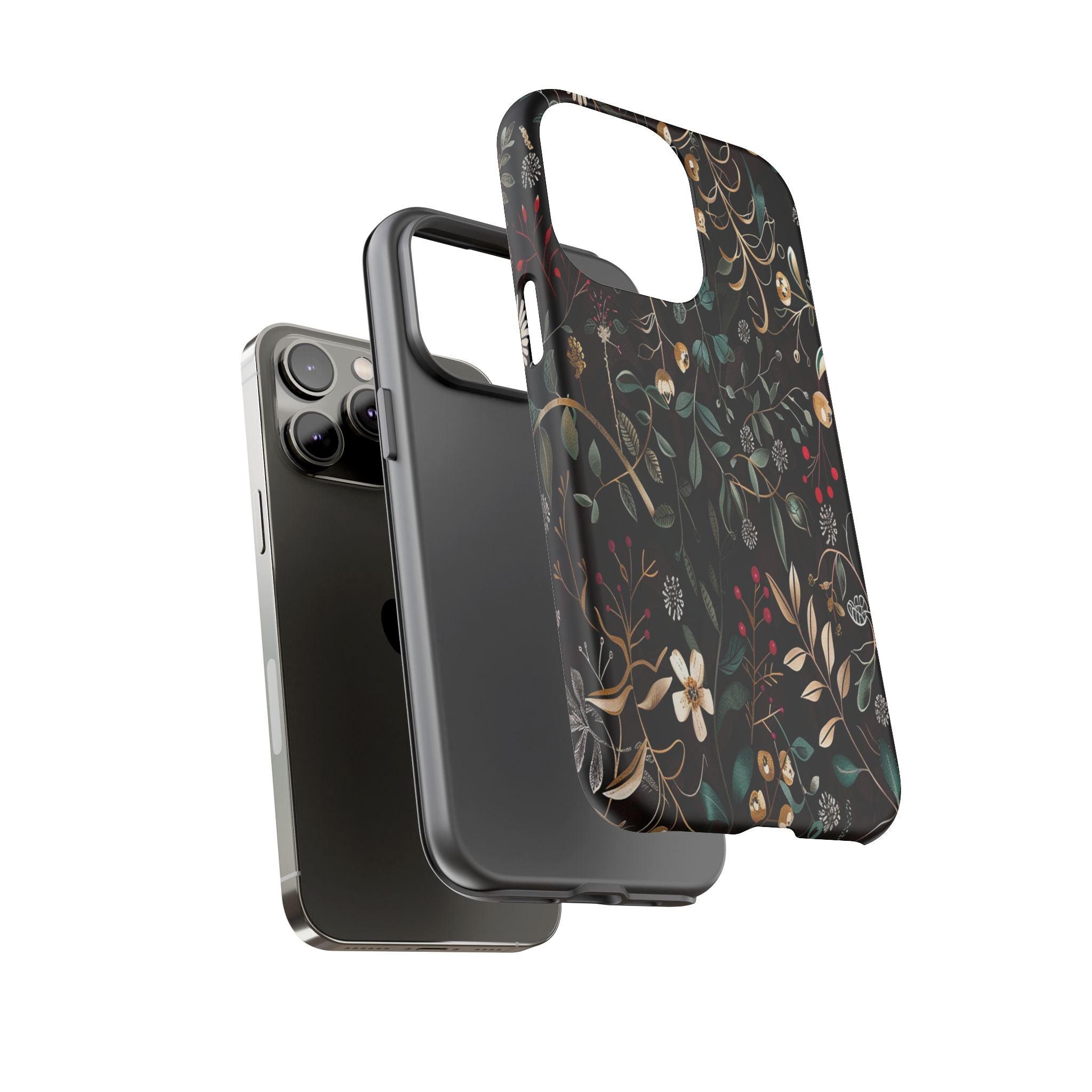 Dark Leafy Case