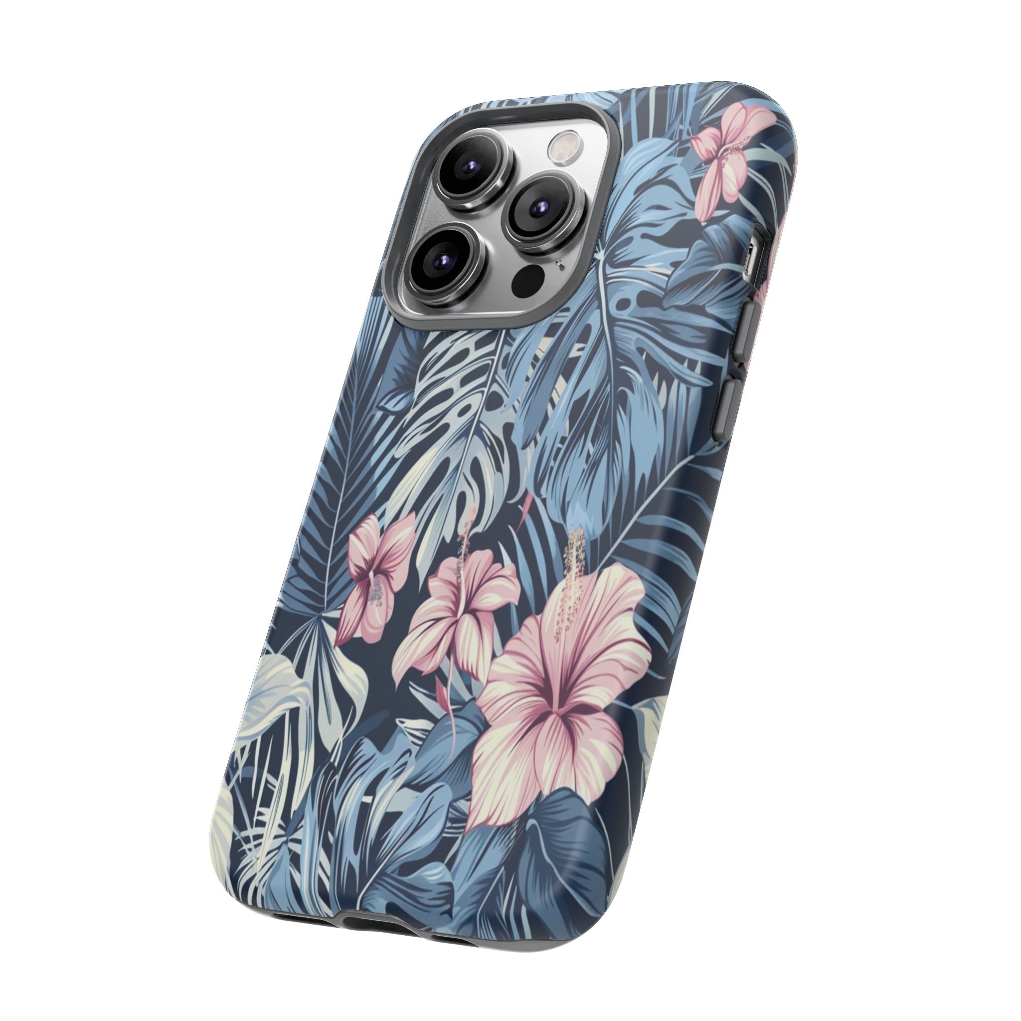 Tropical Hibiscus and Monstera Case