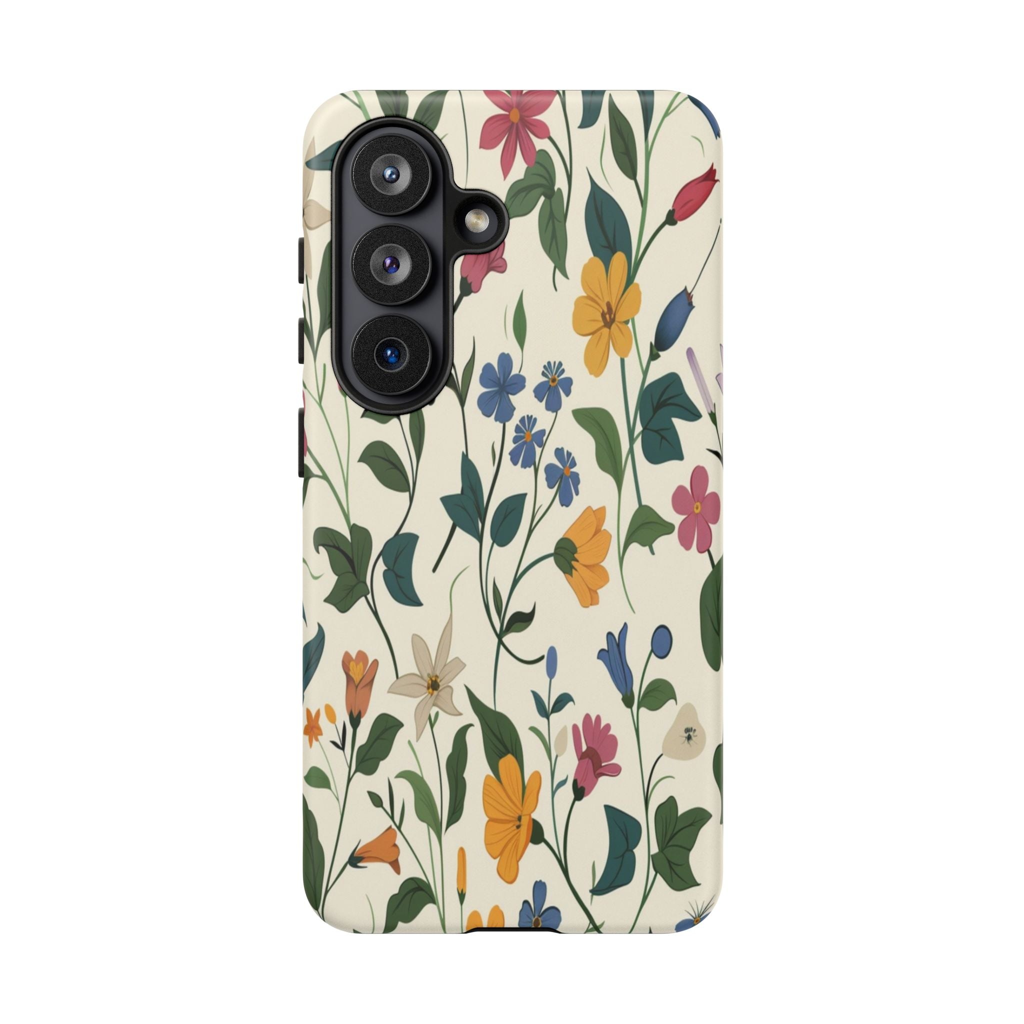 Vibrant Botanical Floral Pattern