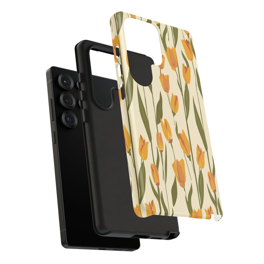 Yellow and Orange Tulips Case