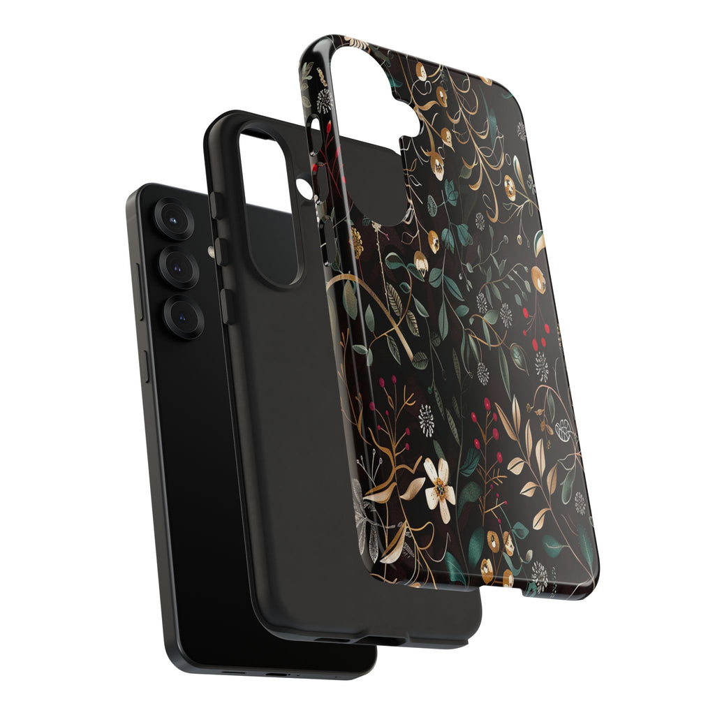 Dark Leafy Case