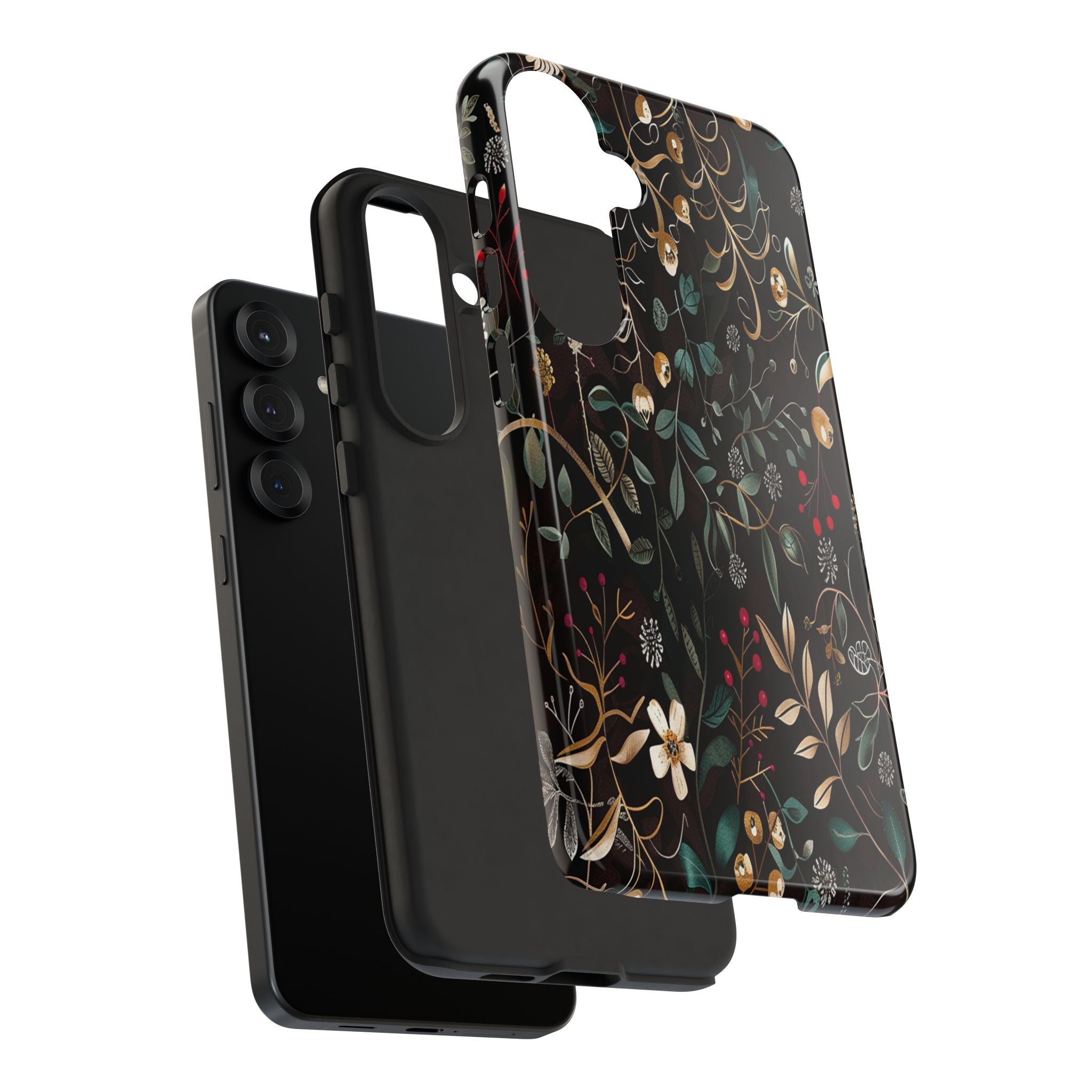 Dark Leafy Case