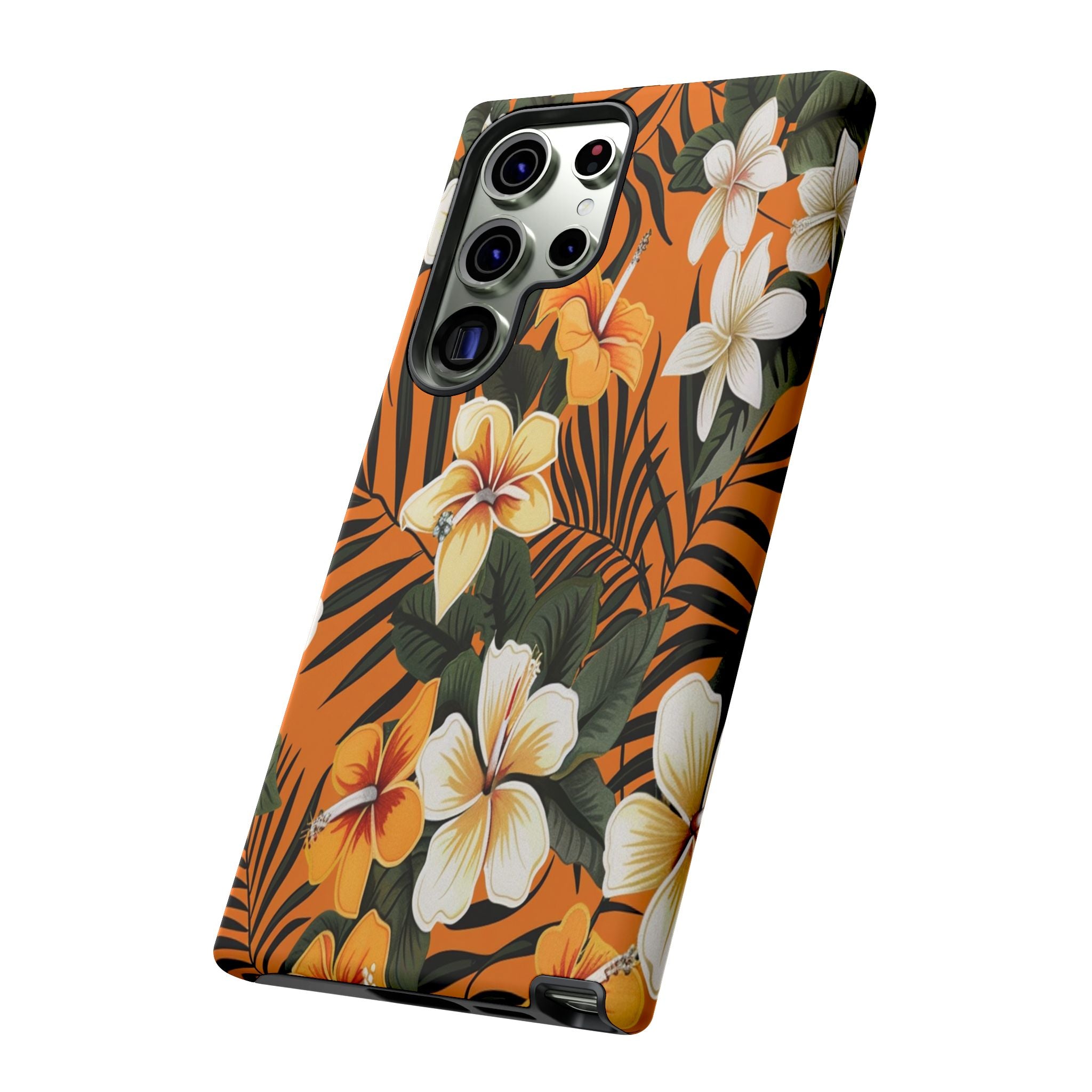 Vibrant Orange Tropical Case