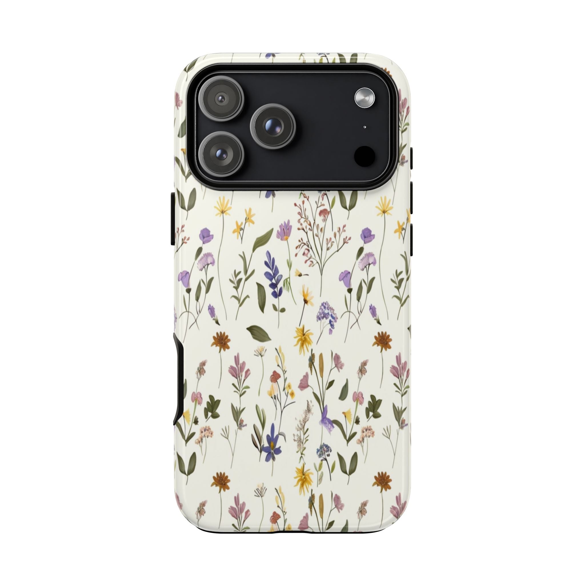 Delicate Watercolor Botanical Seamless Pattern