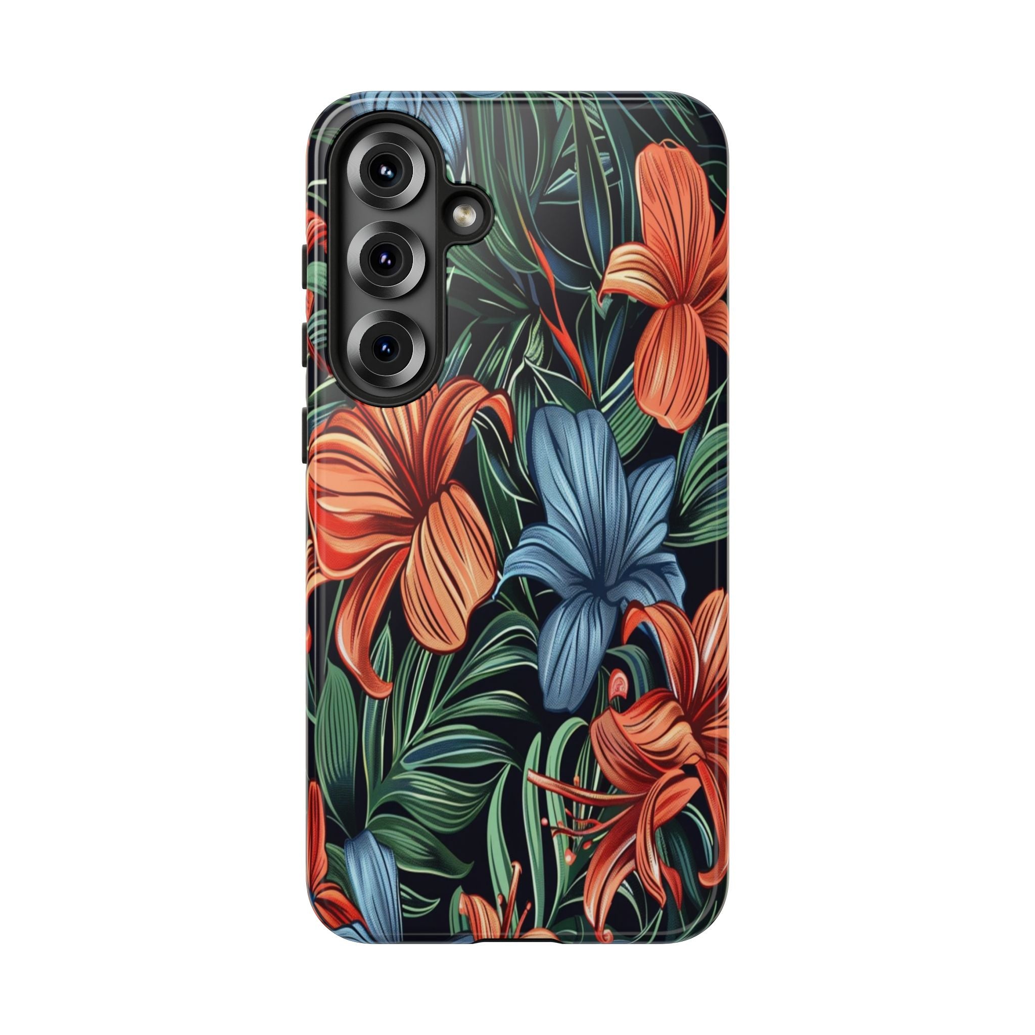 Tropical Red and Blue