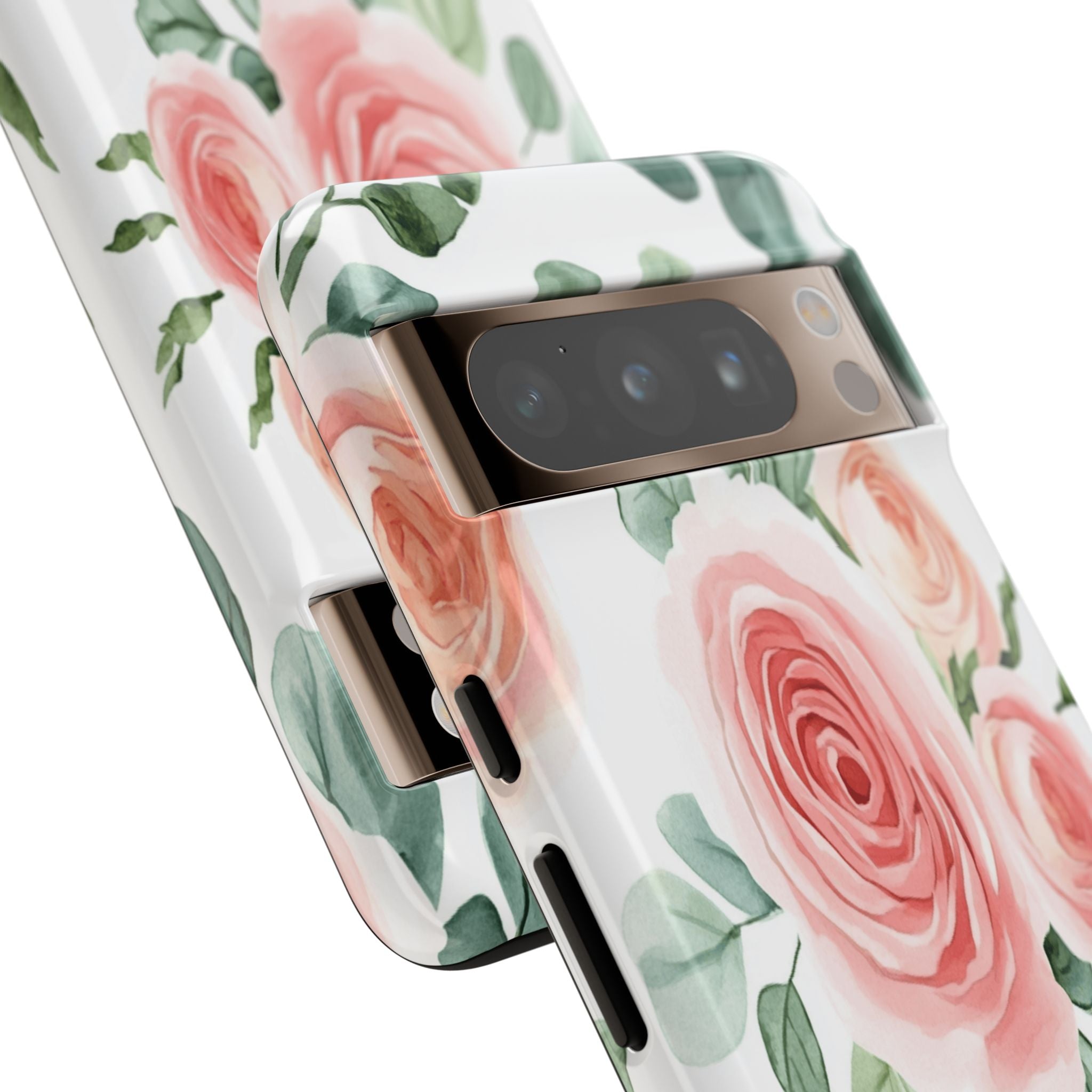 Delicate Watercolor Rose Case