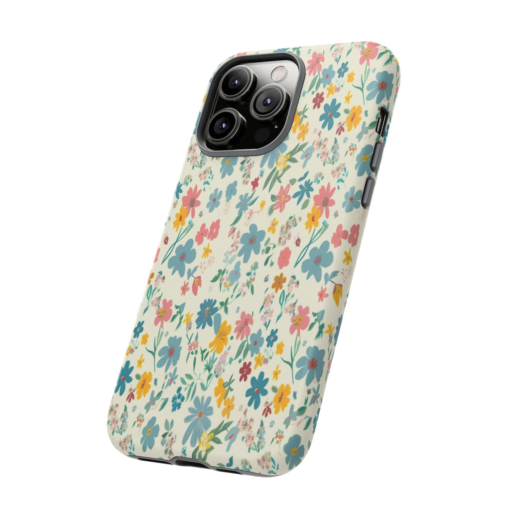 Pastel Yellow Green and Blue Case