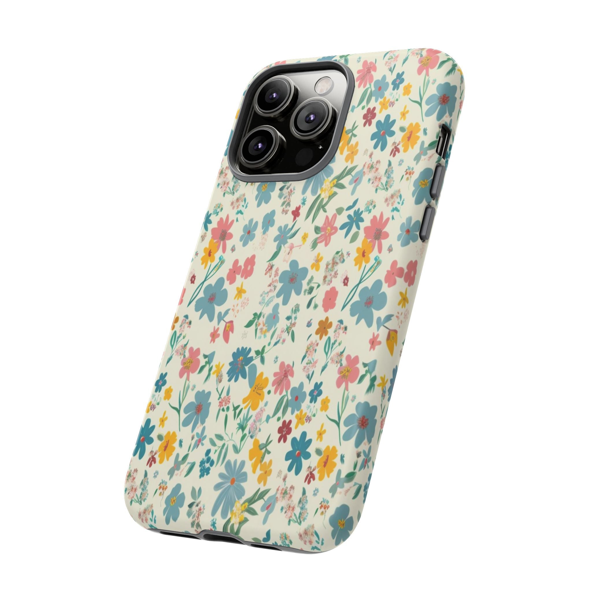 Pastel Yellow Green and Blue Case