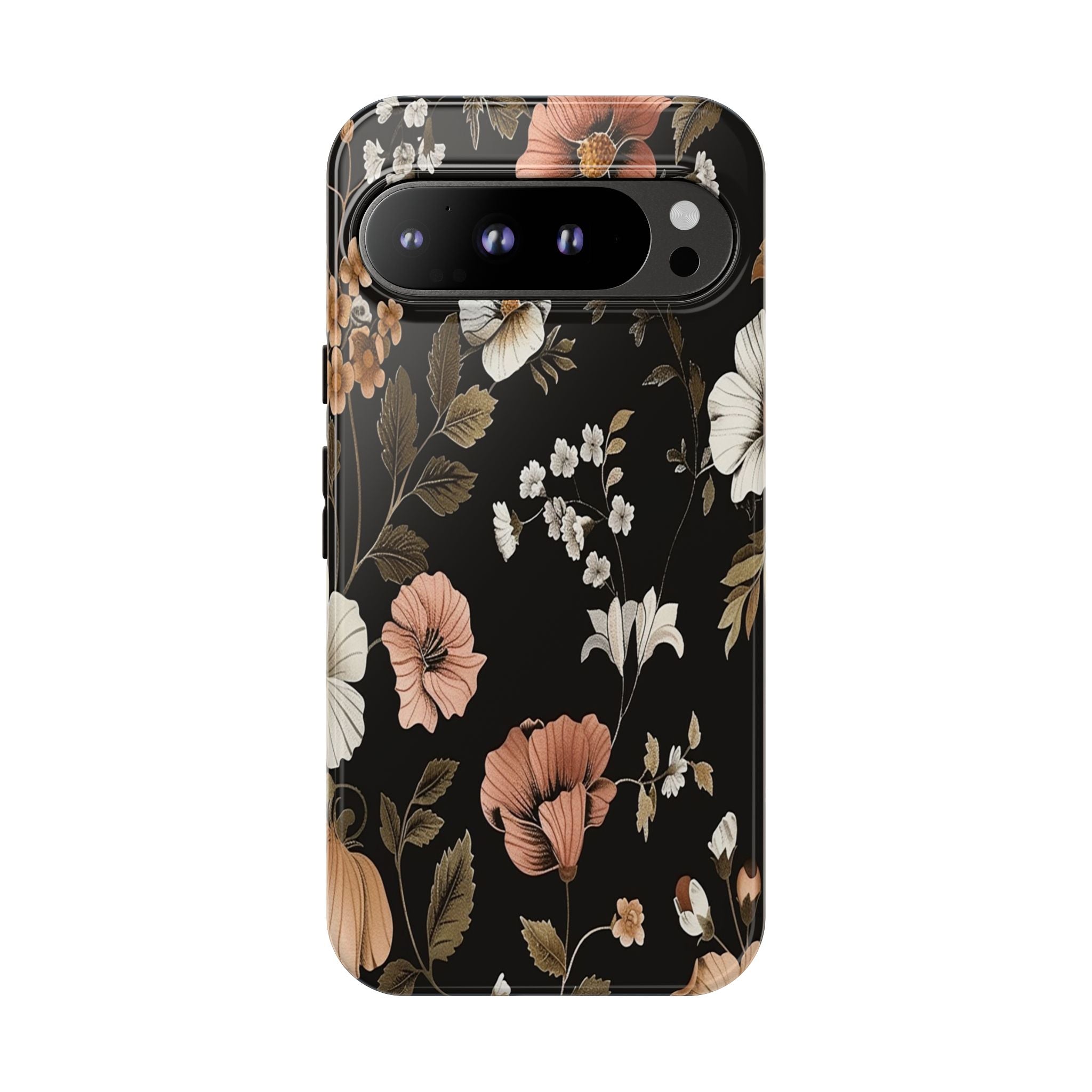 Peachy Cosmos on Black