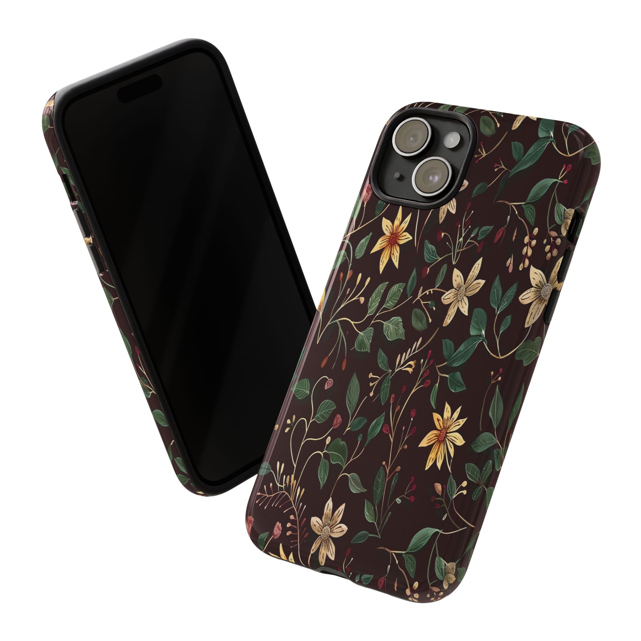 Dark Vintage Floral Case