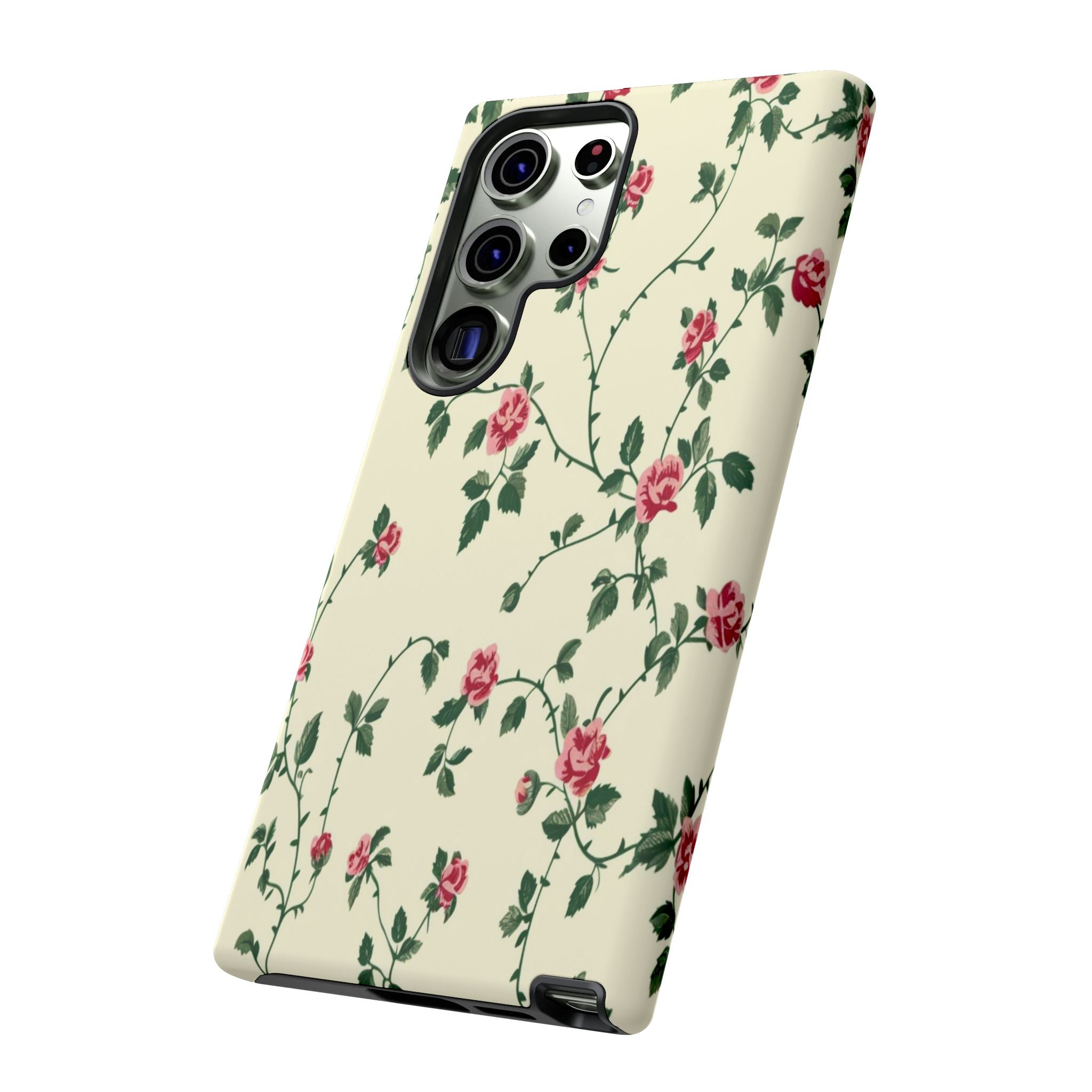 Elegant Pink Victorian Roses Case
