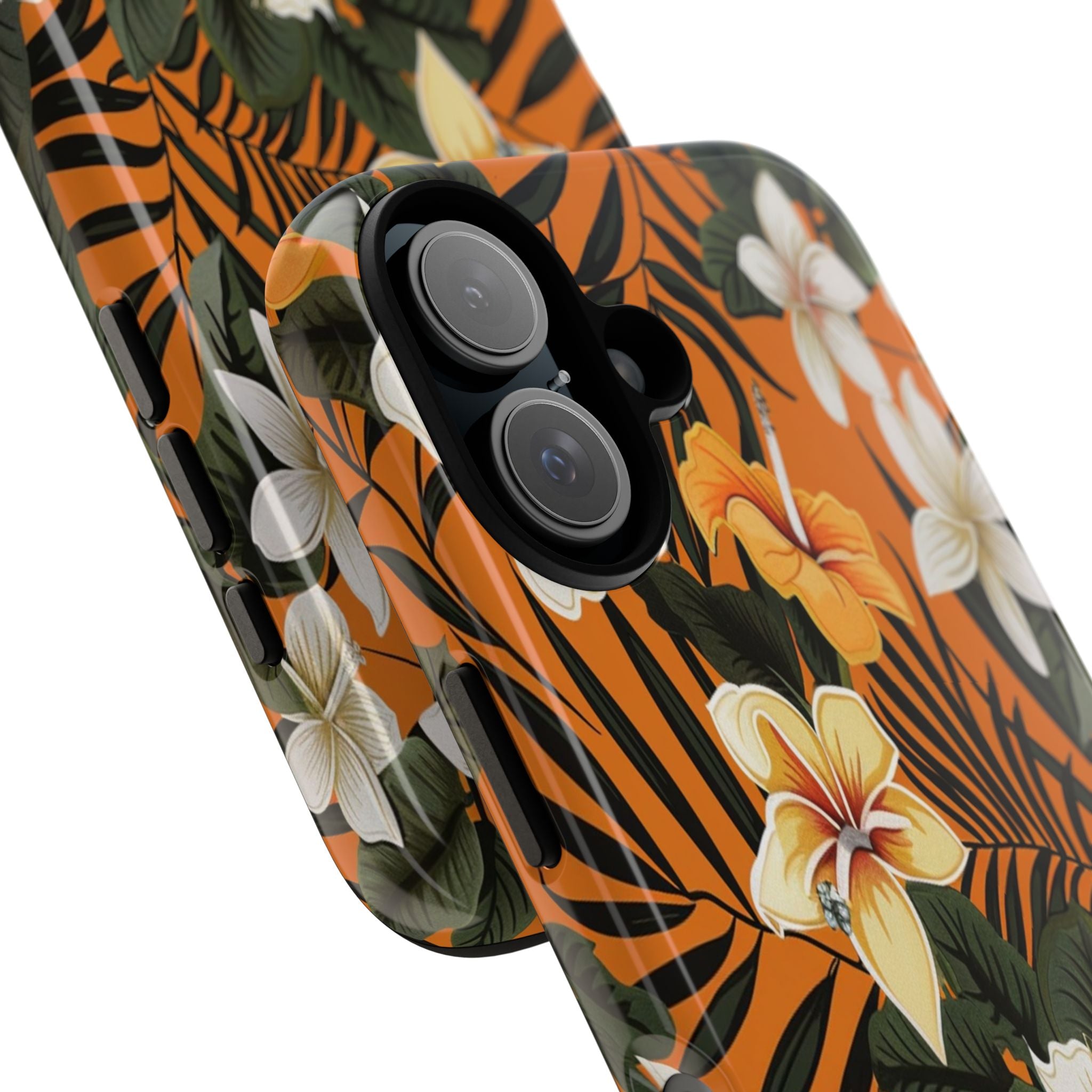 Vibrant Orange Tropical Case