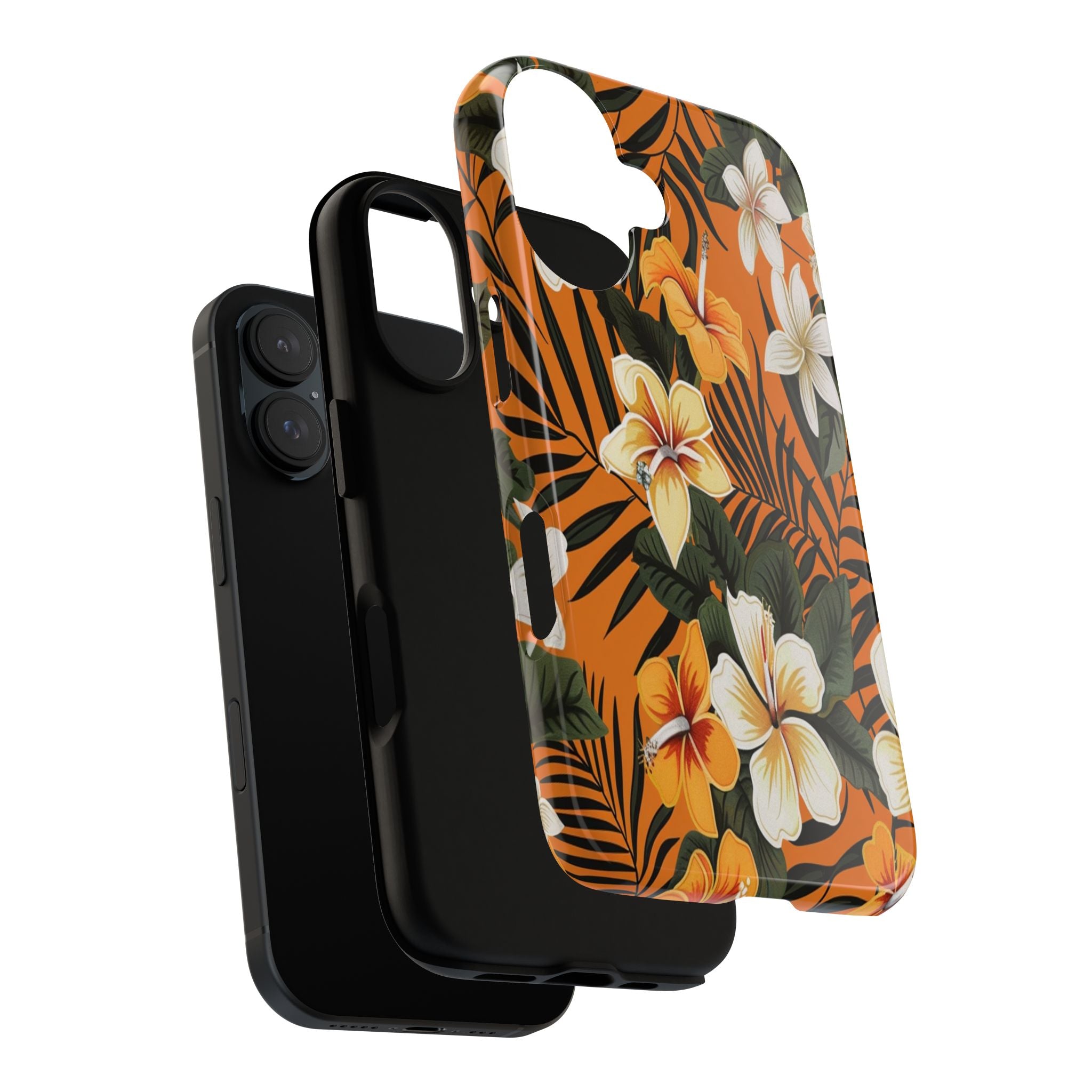 Vibrant Orange Tropical Case