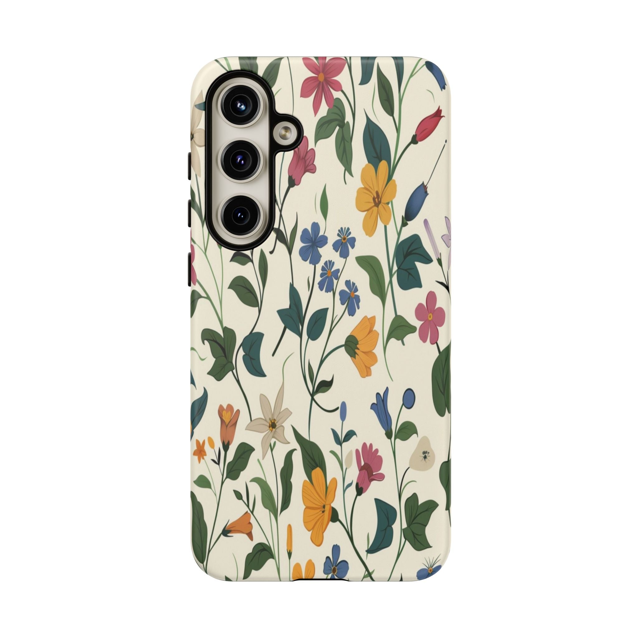 Vibrant Botanical Floral Pattern