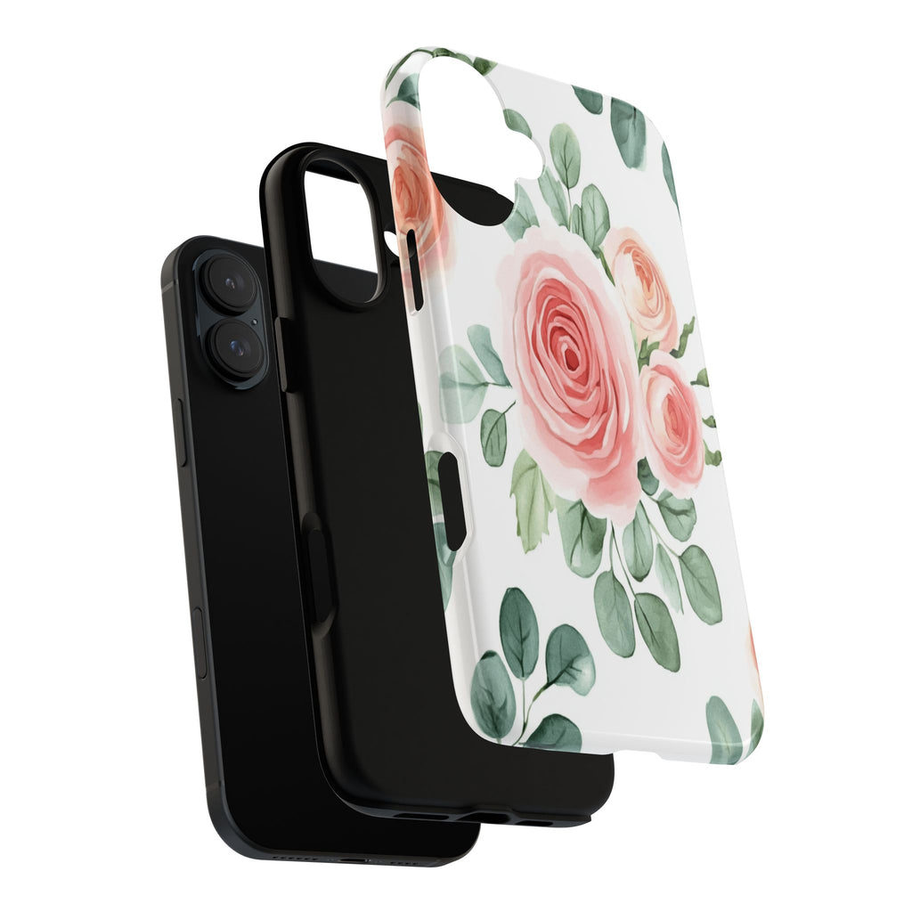Delicate Watercolor Rose Case
