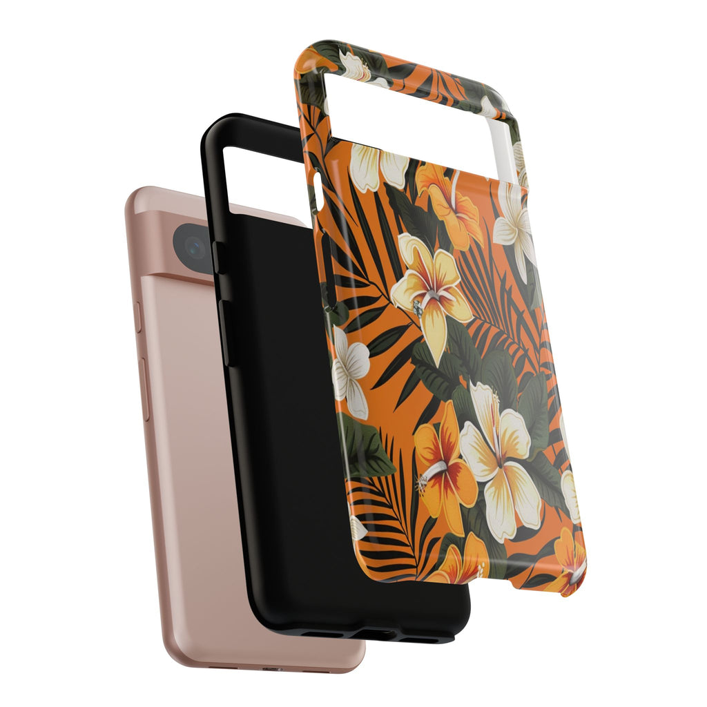 Vibrant Orange Tropical Case