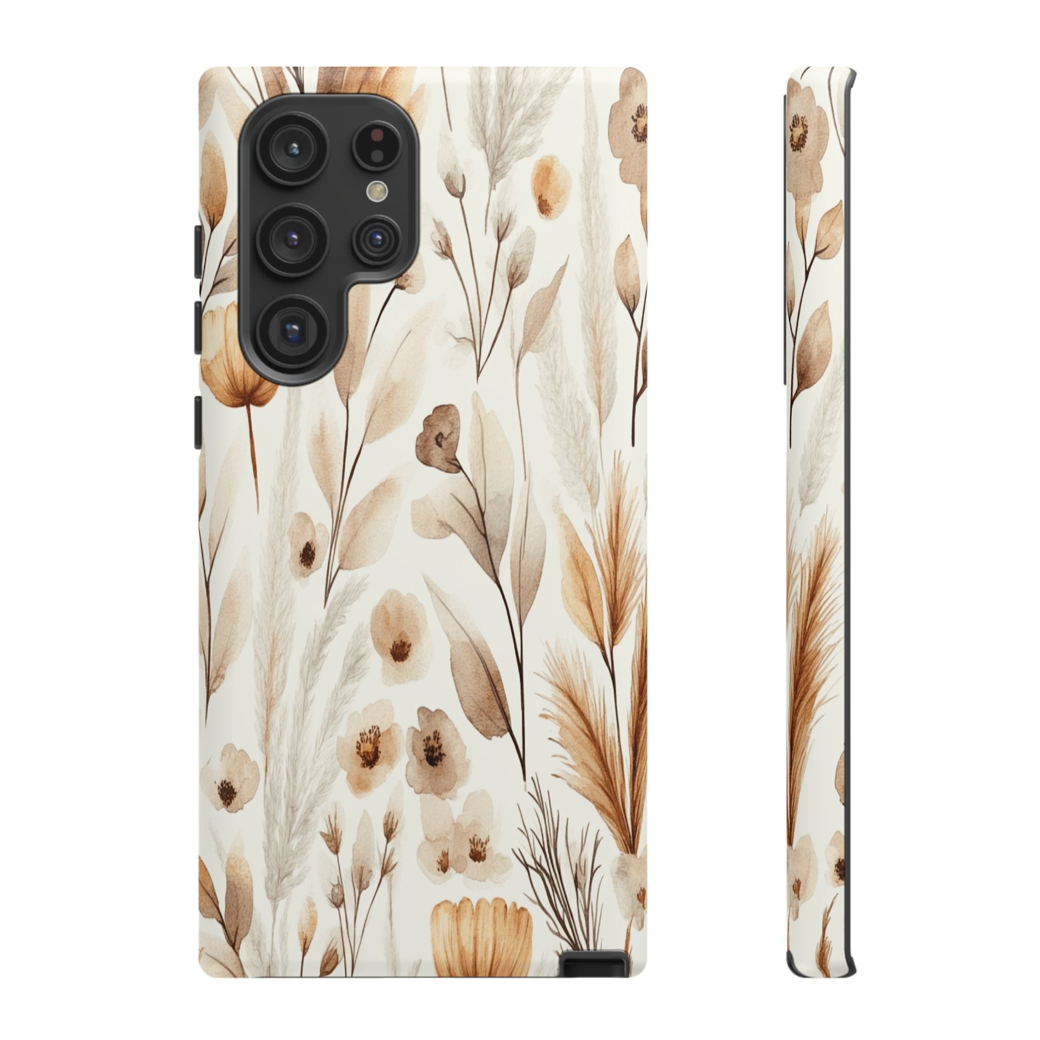 Dried Flowers Watercolor Pattern