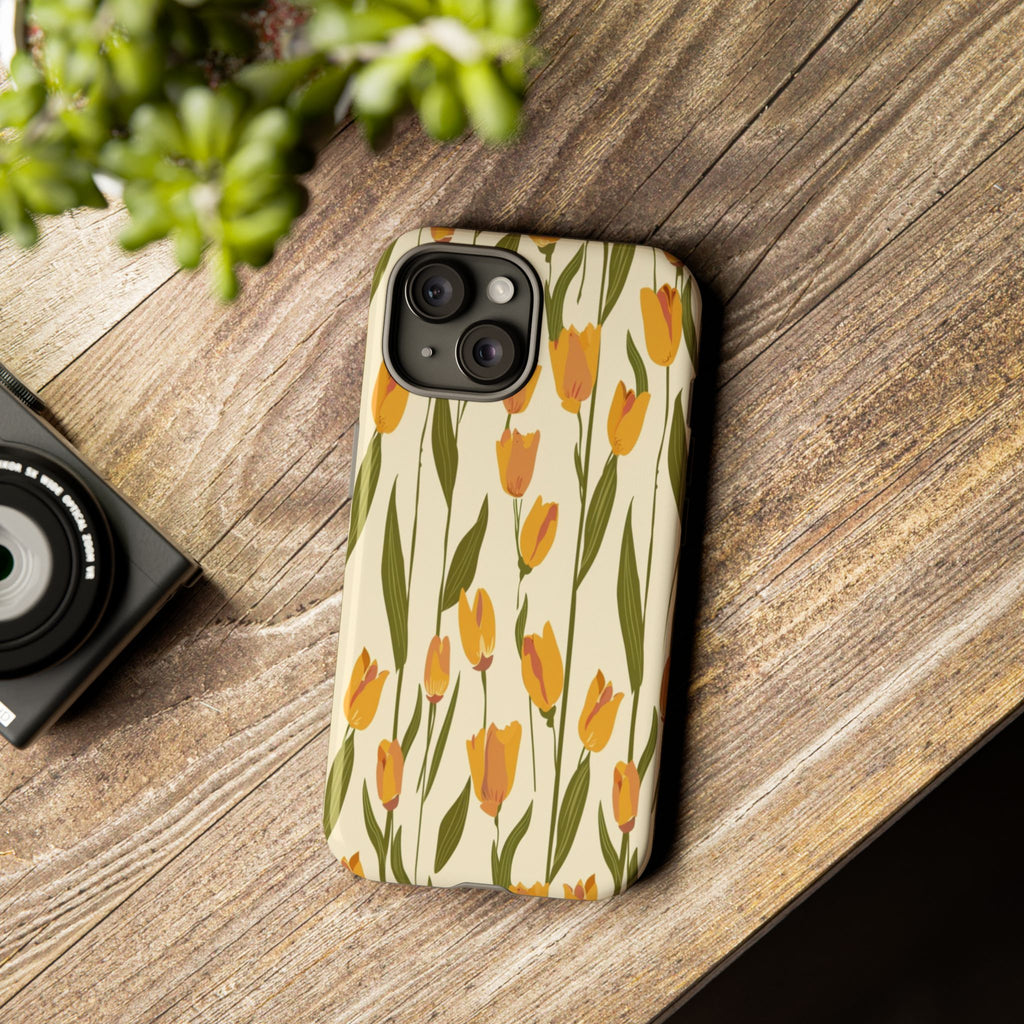 Yellow and Orange Tulips Case