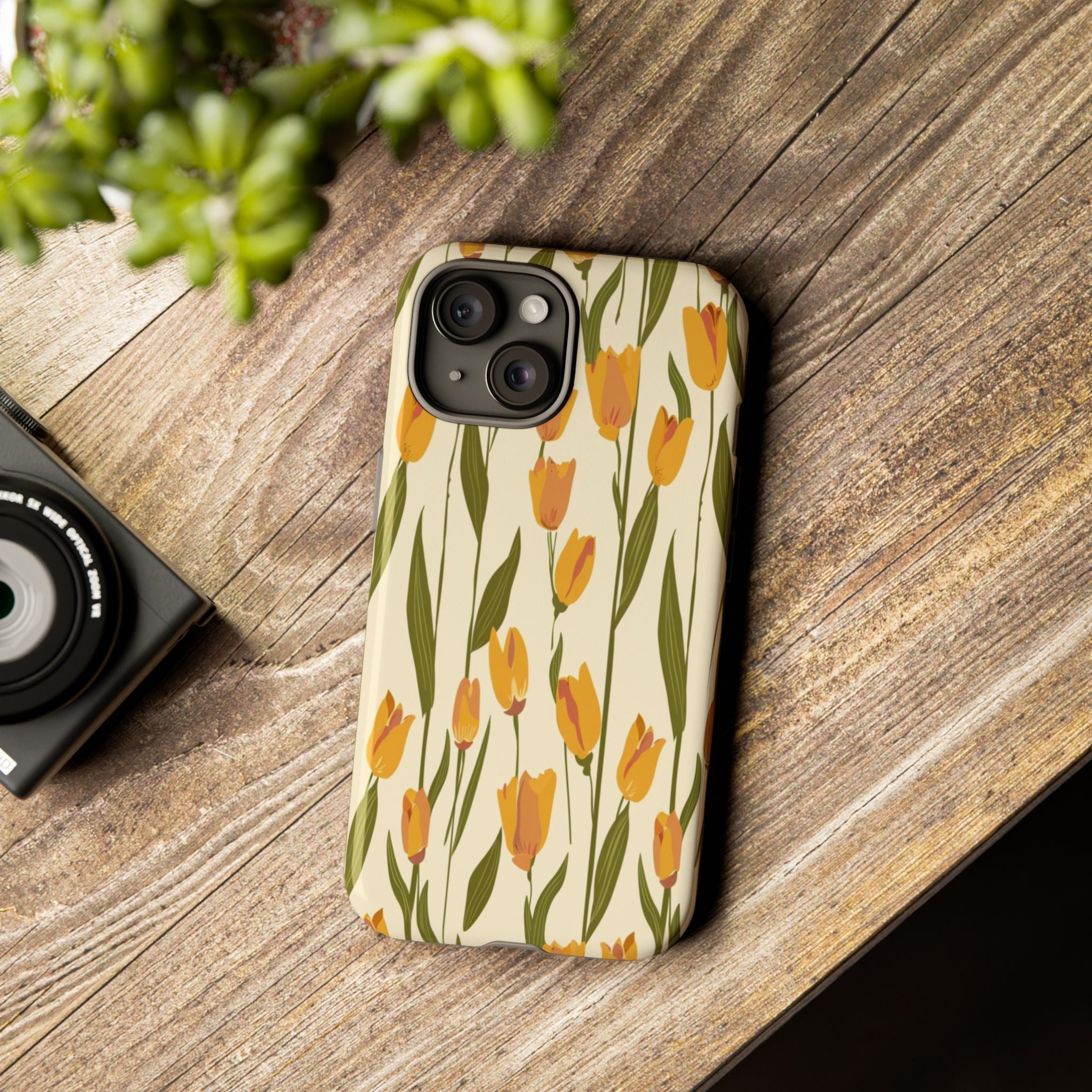 Yellow and Orange Tulips Case