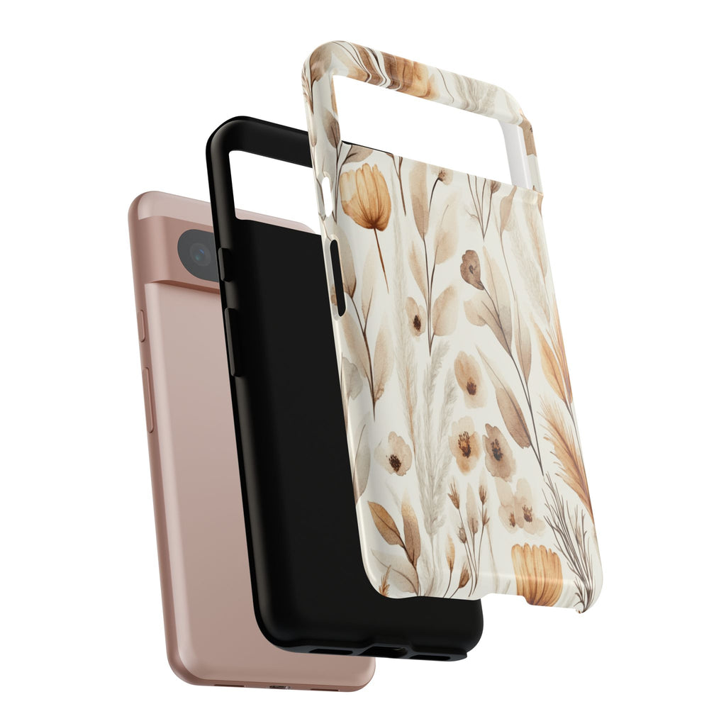 Dried Flowers Watercolor Case