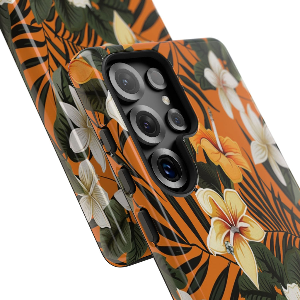 Vibrant Orange Tropical Case