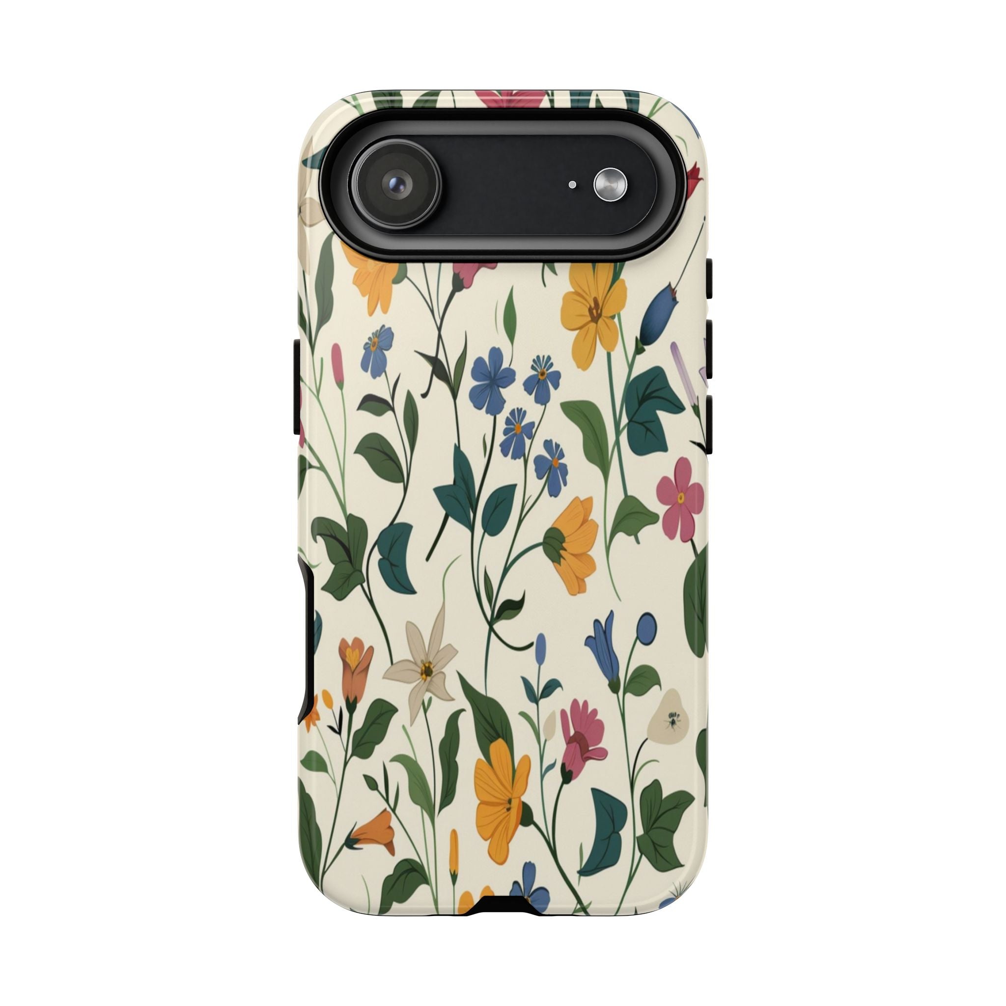 Vibrant Botanical Floral Pattern