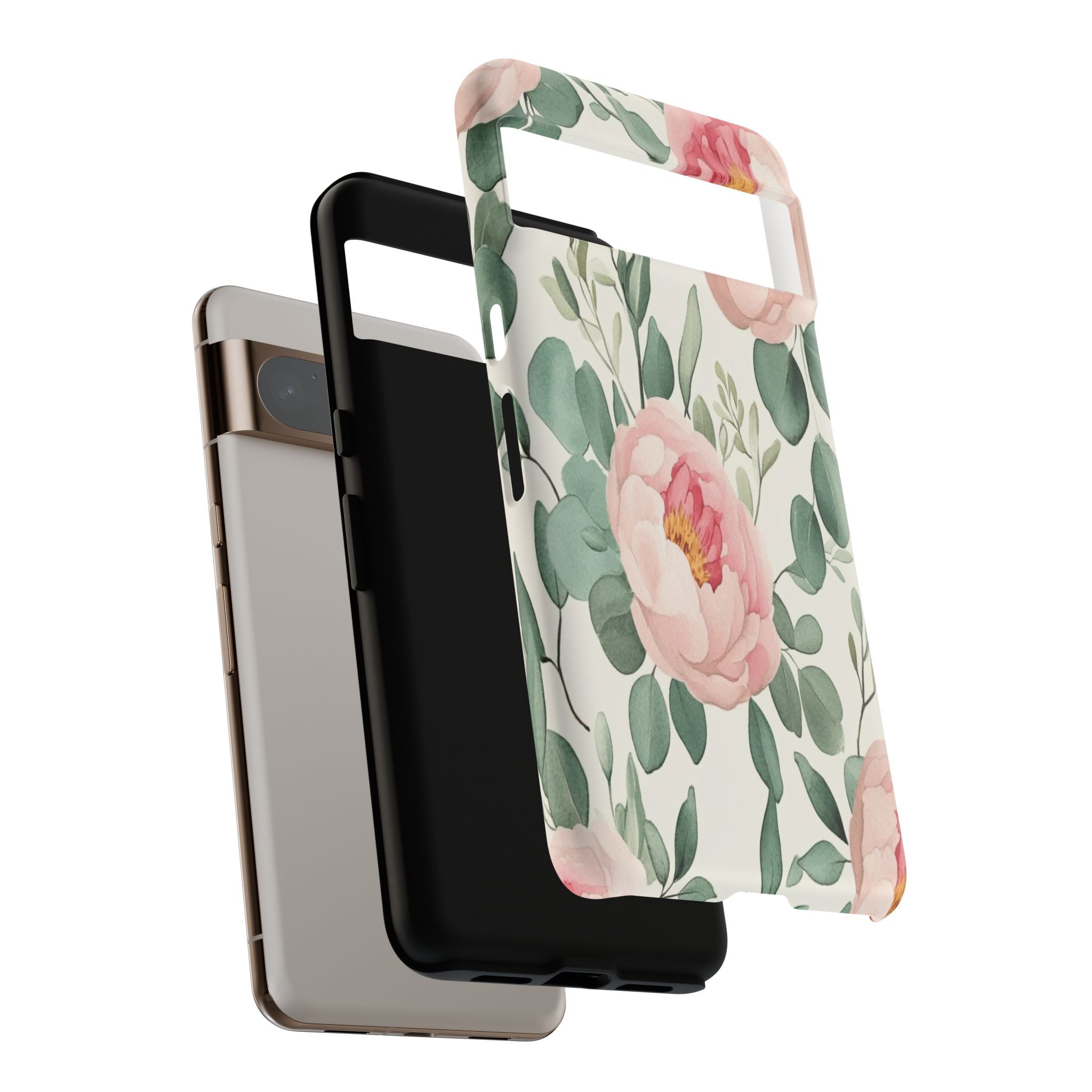 Soft Pink Peonies Case