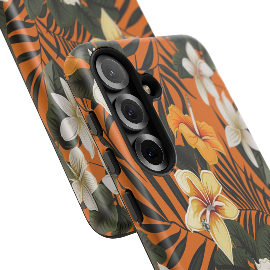 Vibrant Orange Tropical Case