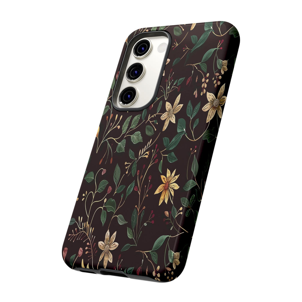 Dark Vintage Floral Case