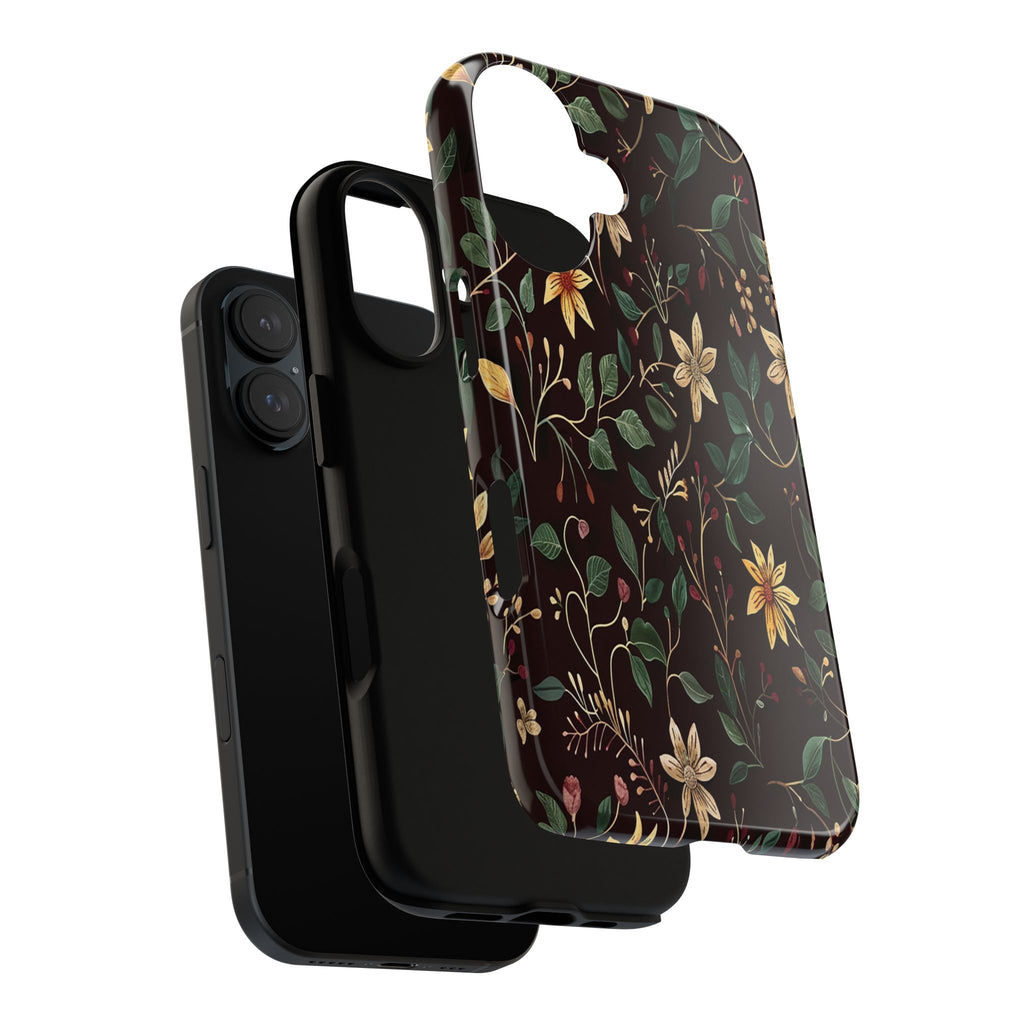 Dark Vintage Floral Case