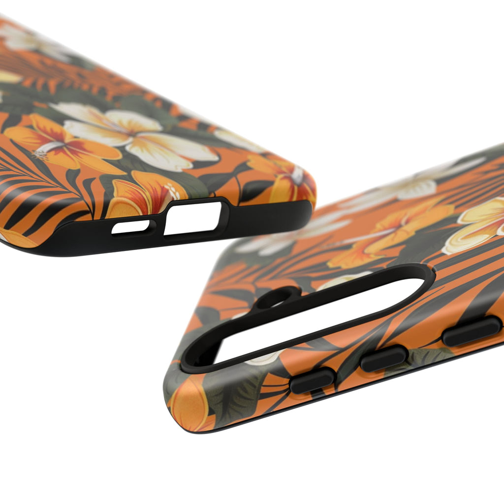 Vibrant Orange Tropical Case