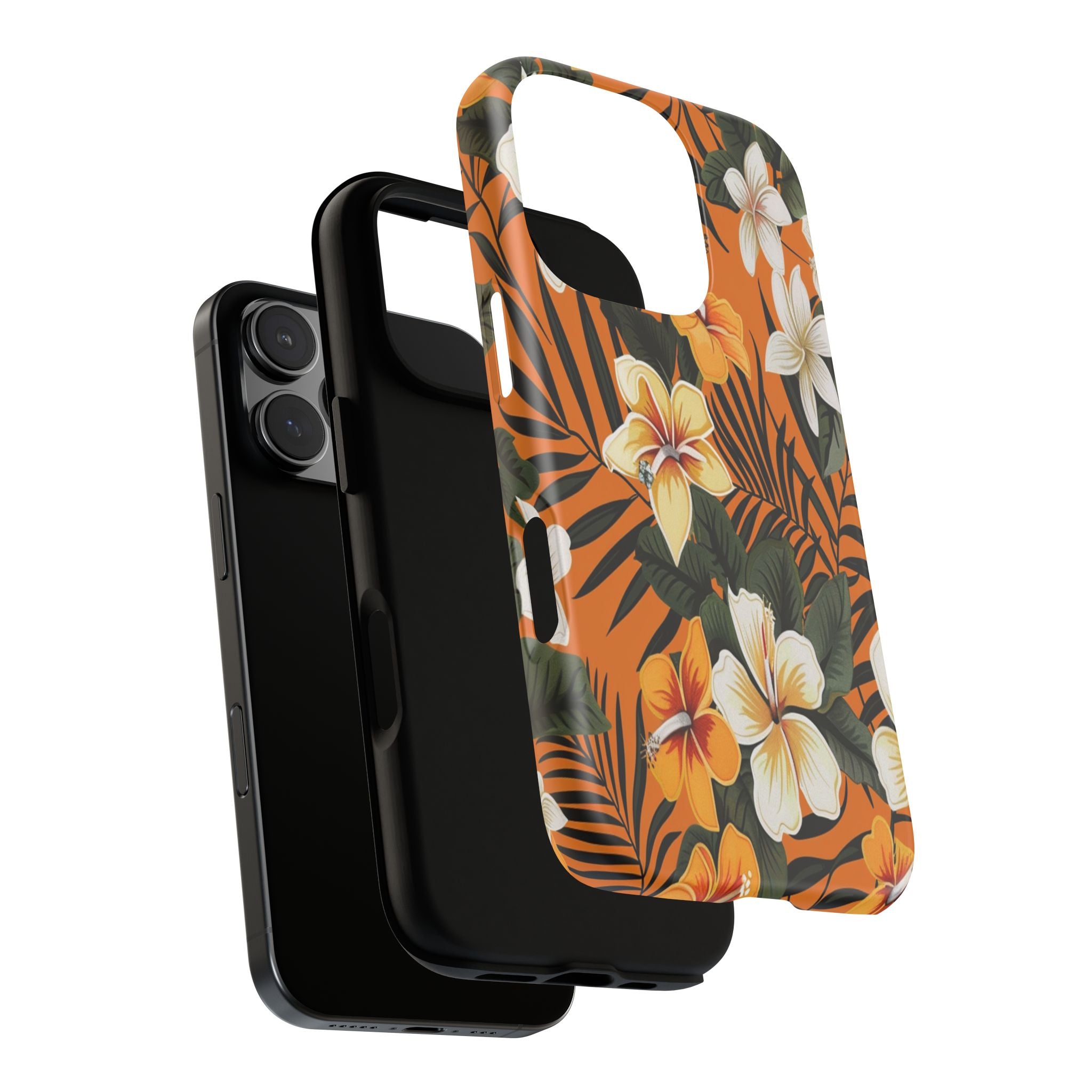 Vibrant Orange Tropical Case
