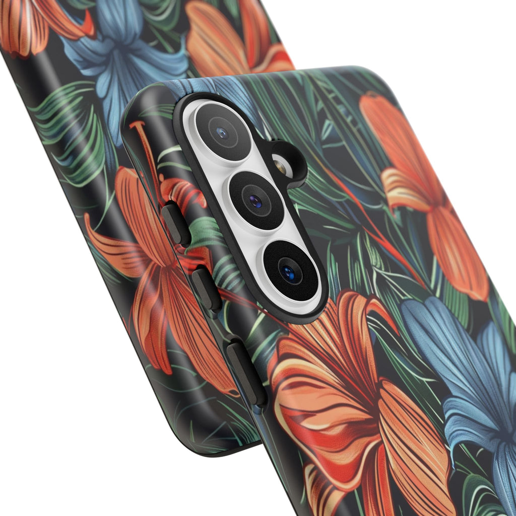 Tropical Red and Blue Case