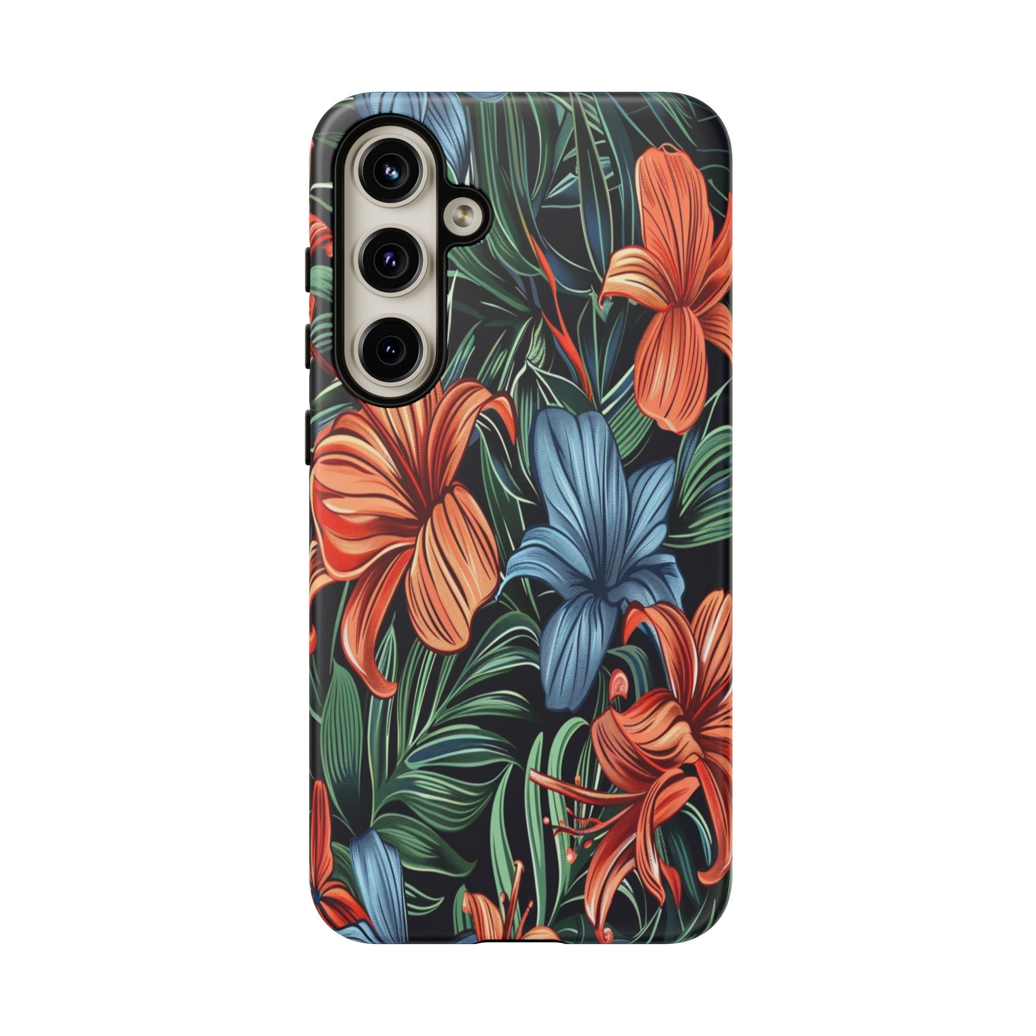 Tropical Red and Blue