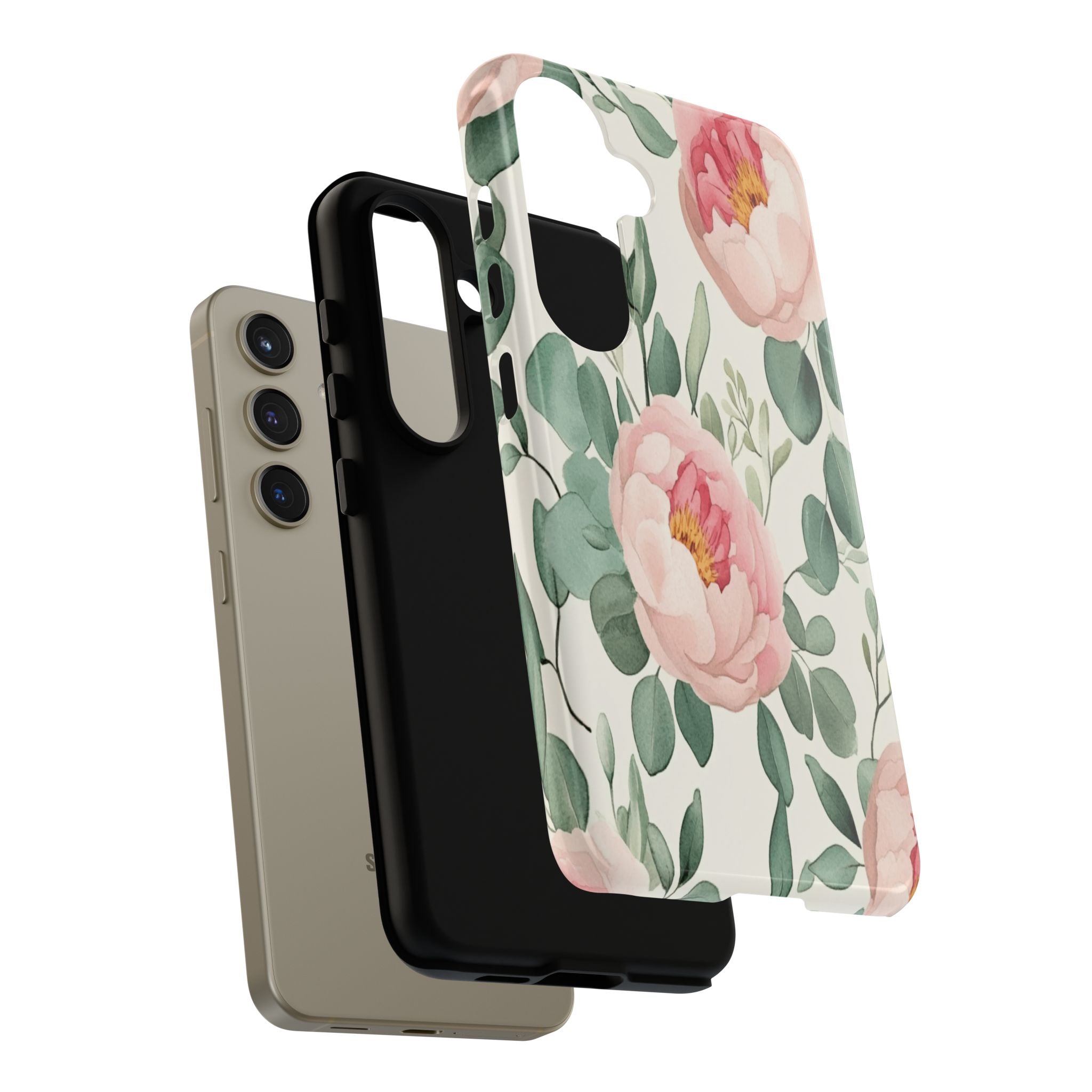 Soft Pink Peonies Case